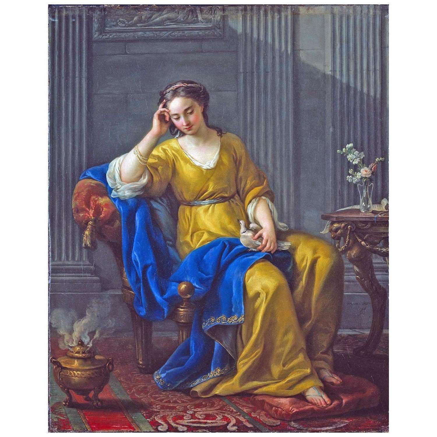 - Joseph-Marie Vien. La Douce M?lancolie. 1756. Cleveland Museum of Art