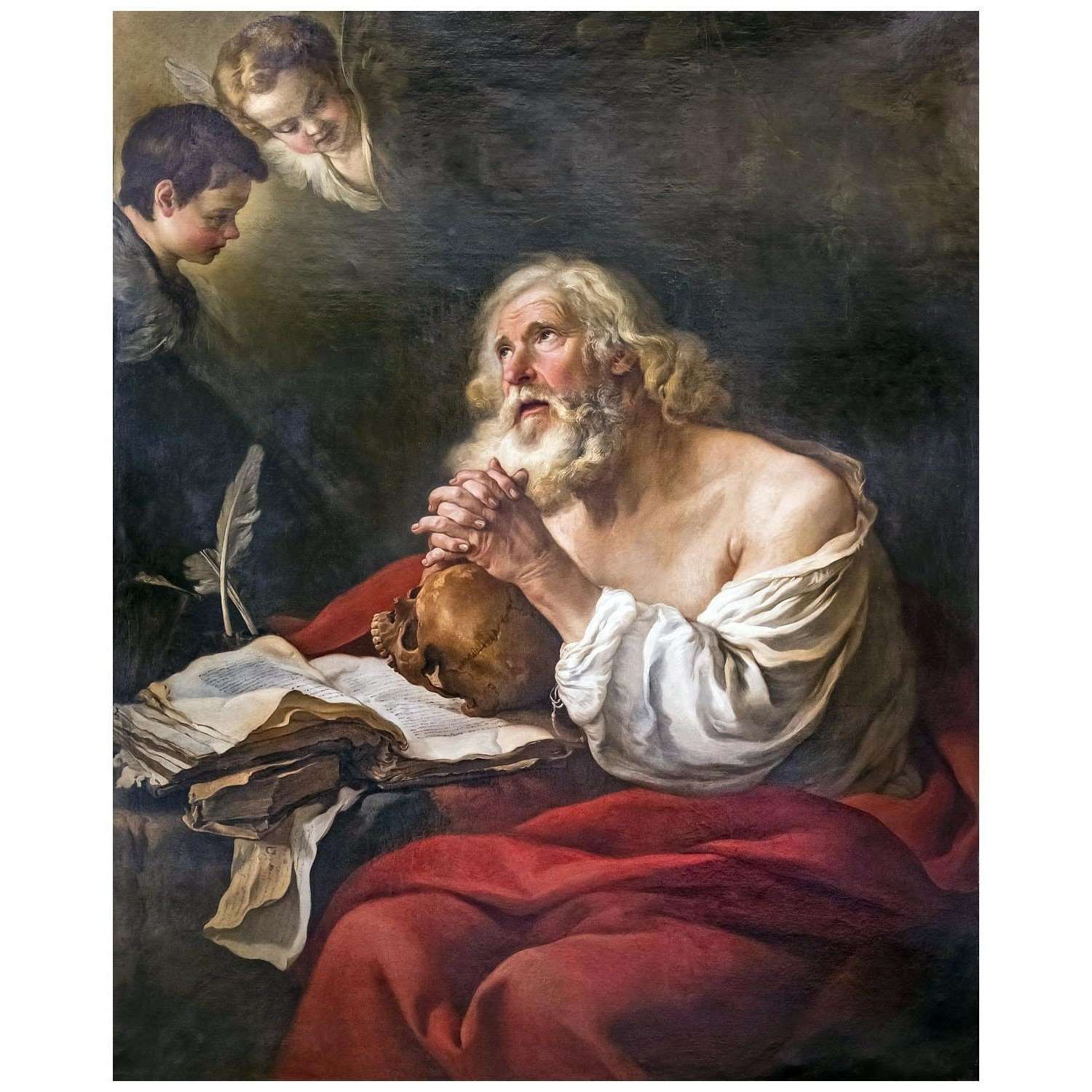 - Joseph-Marie Vien. Saint J?r?me en pri?re. 1760. Fondation Bemberg, Toulouse