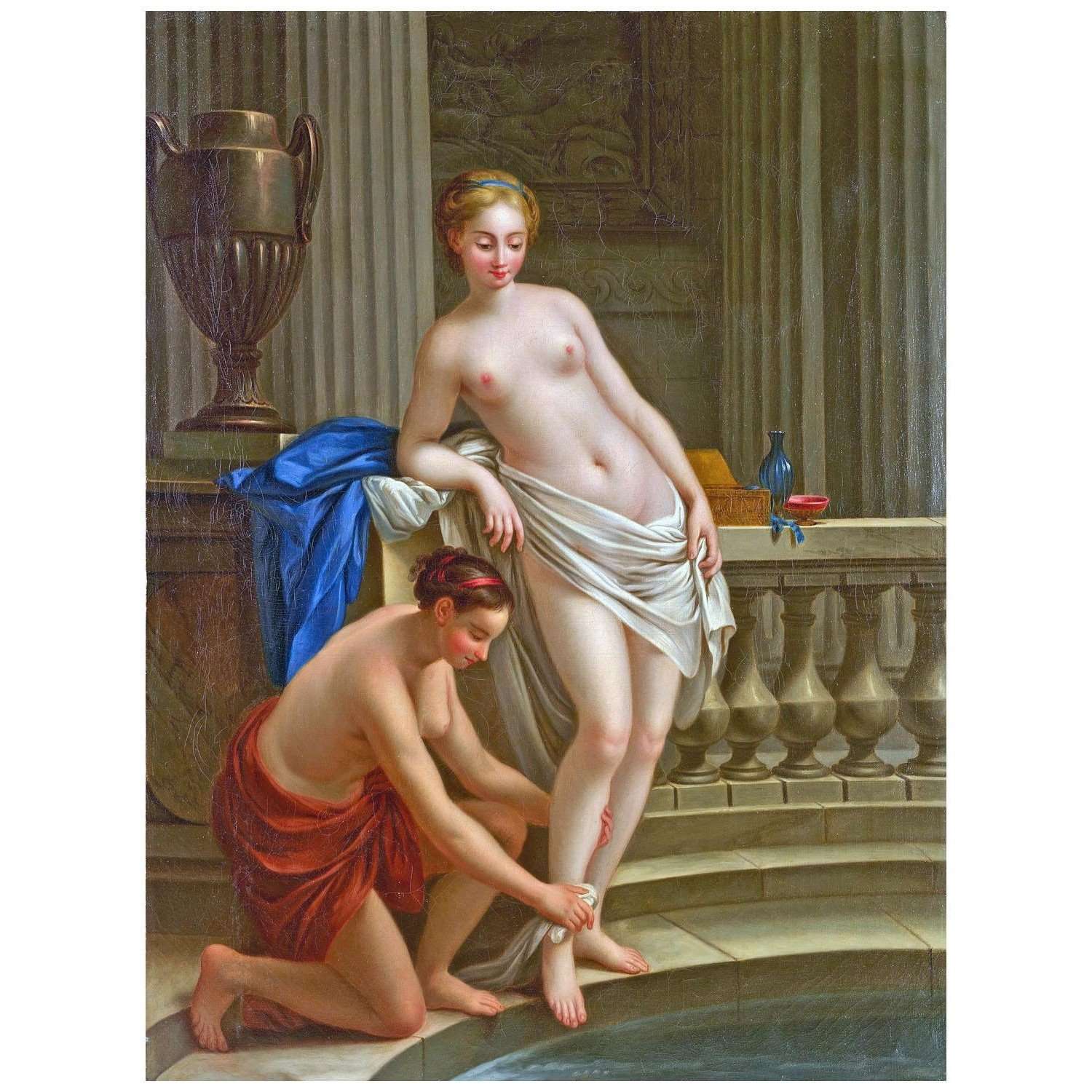 - Joseph-Marie Vien. Callisto sortant du bain. 1763. Mus?e de Cahors Henri-Martin