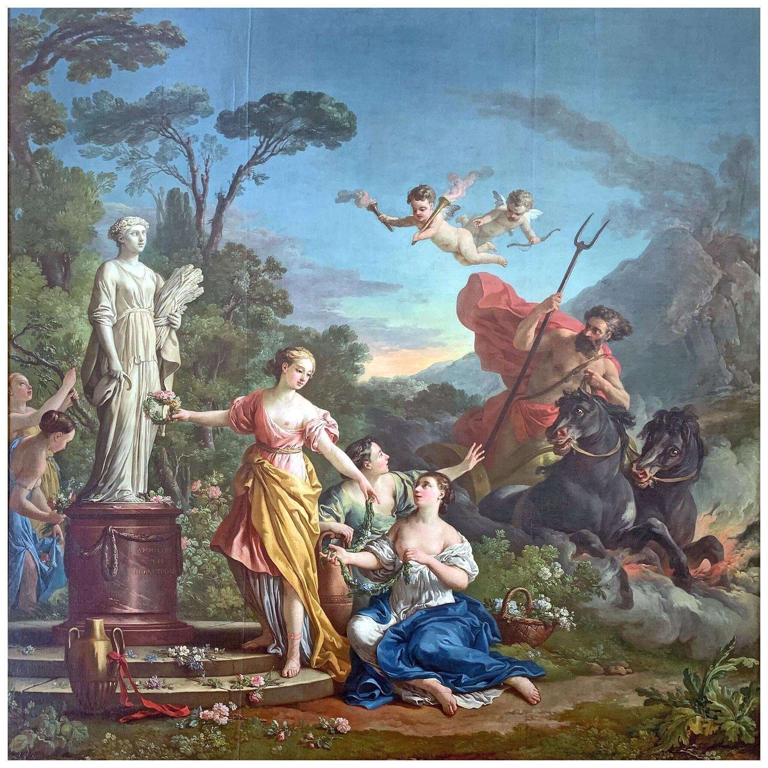 - Joseph-Marie Vien. LEnl?vement de Proserpine. 1767. Musee de Grenoble