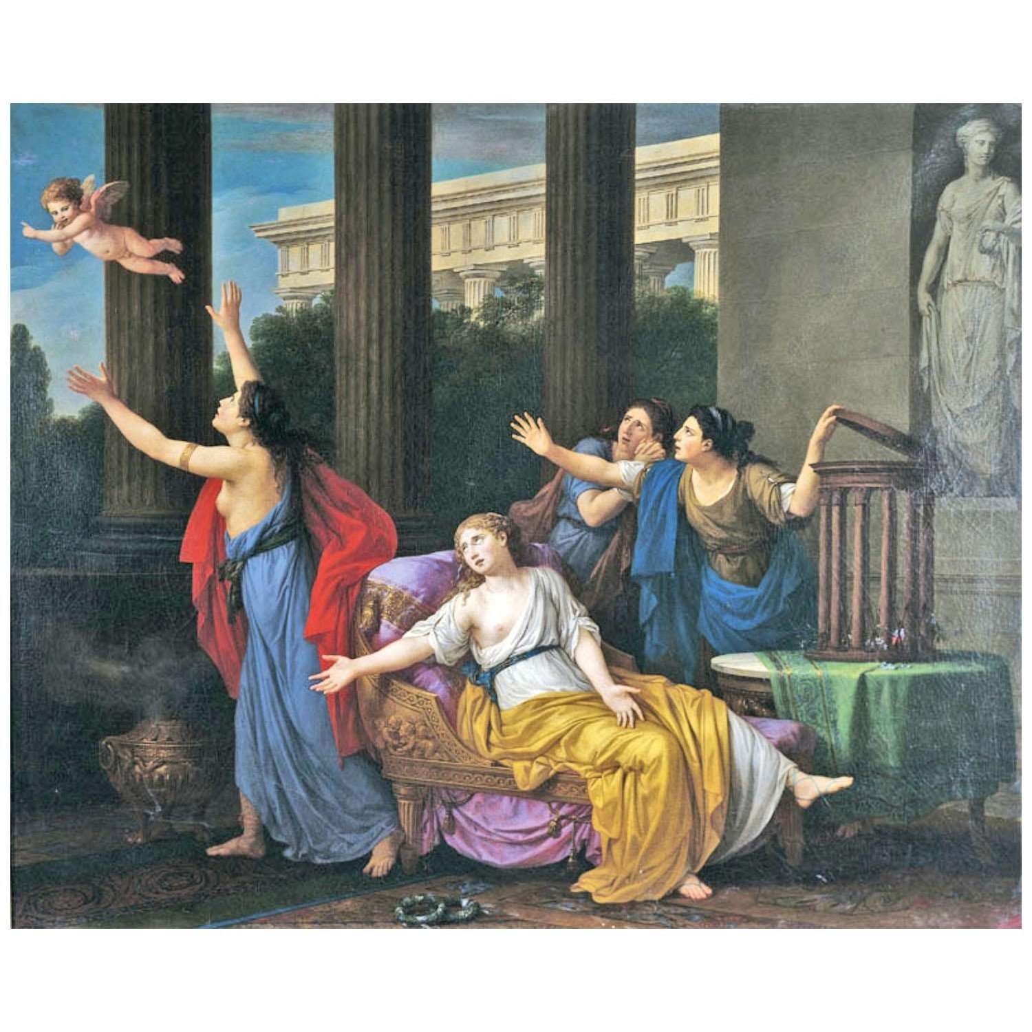 - Joseph-Marie Vien. Cupidon fuyant l'esclavage. 1789. Mus?e des Augustins Toulouse