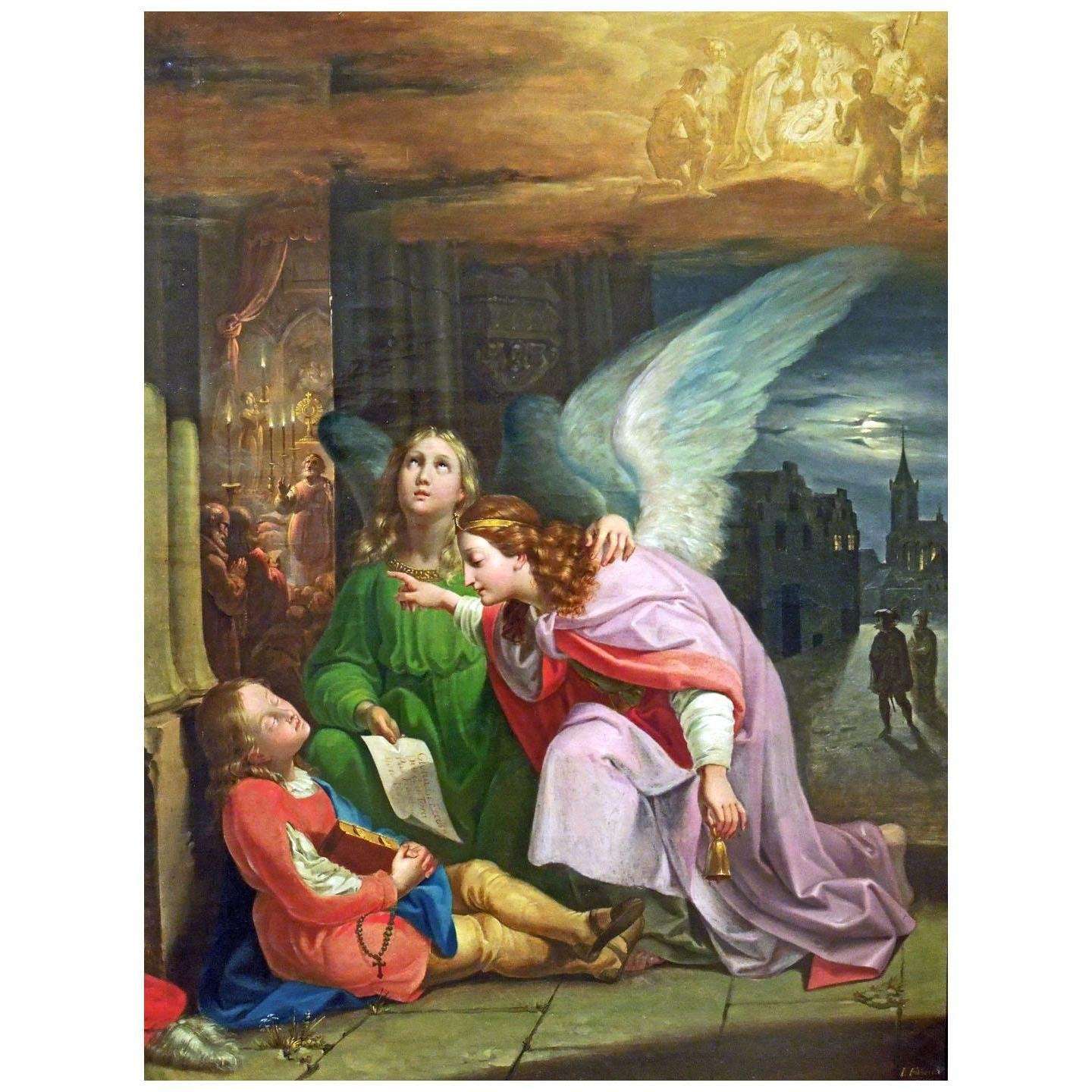  Joseph von Fuhrich. Bernhardiner-Traum. 1823. Narodni Galerii v Praze