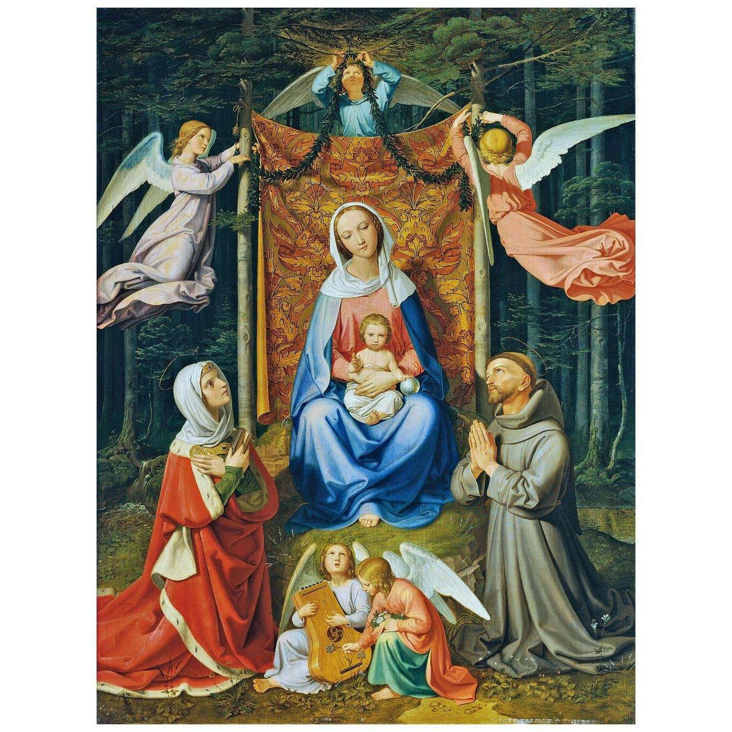  Joseph von Fuhrich. Waldesruhe. 1835. Galerie Belvedere Wien