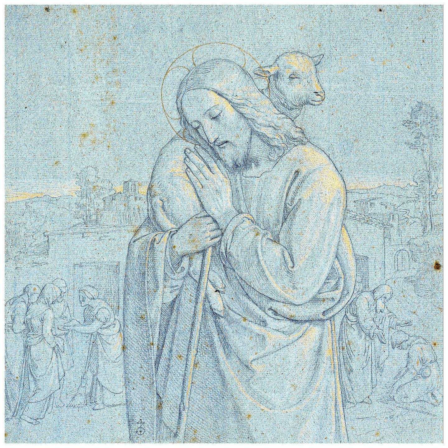 Joseph von Fuhrich. Der gute Hirte. 1840. Kunstpalast Dusseldorf