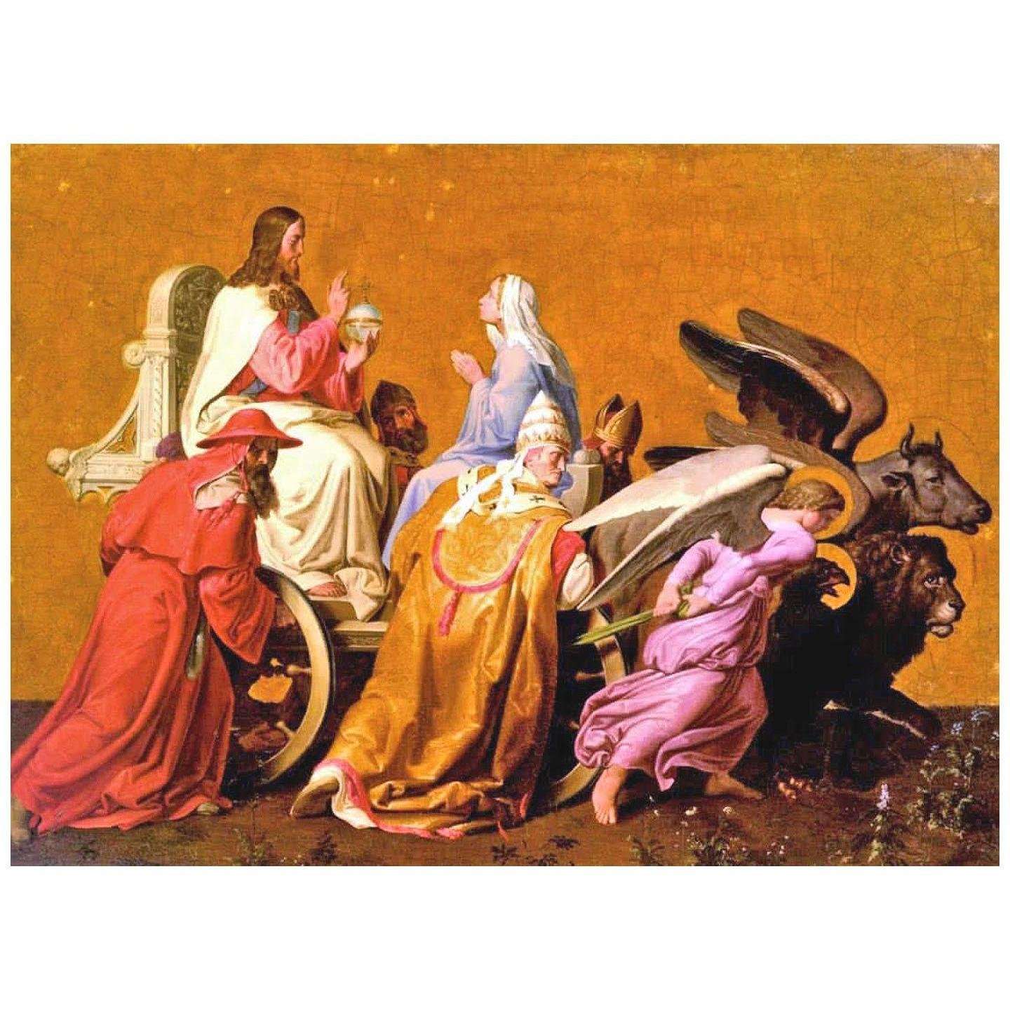  Joseph von Fuhrich. Triumph Christi. 1840. Kaiser Friedrich-Museum, Posen