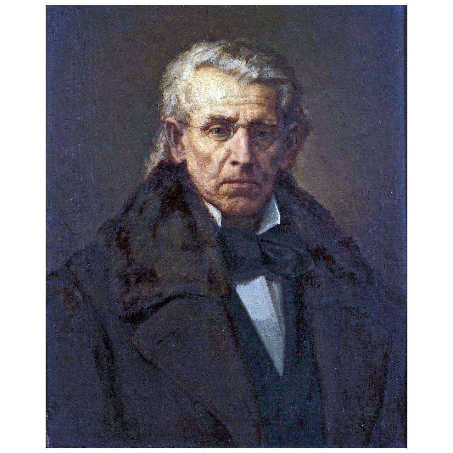  Christian Griepenkerl. Joseph von Fuhrich. 1876. Belvedere Wien