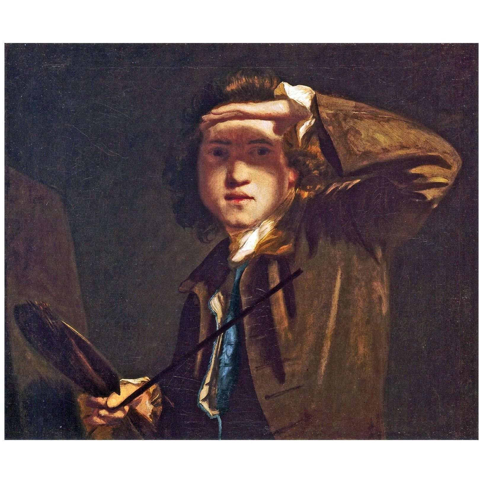  Joshua Reynolds. Self-Portrait. 1748. NPG London