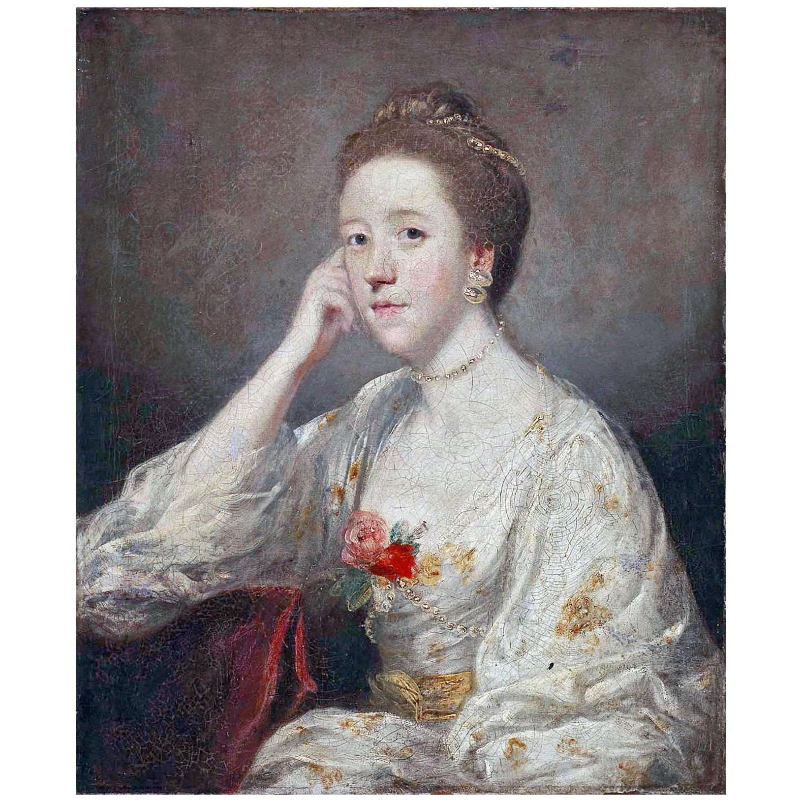  Joshua Reynolds. Lady in White. 1762. Smithsonian Art Museum. Washington