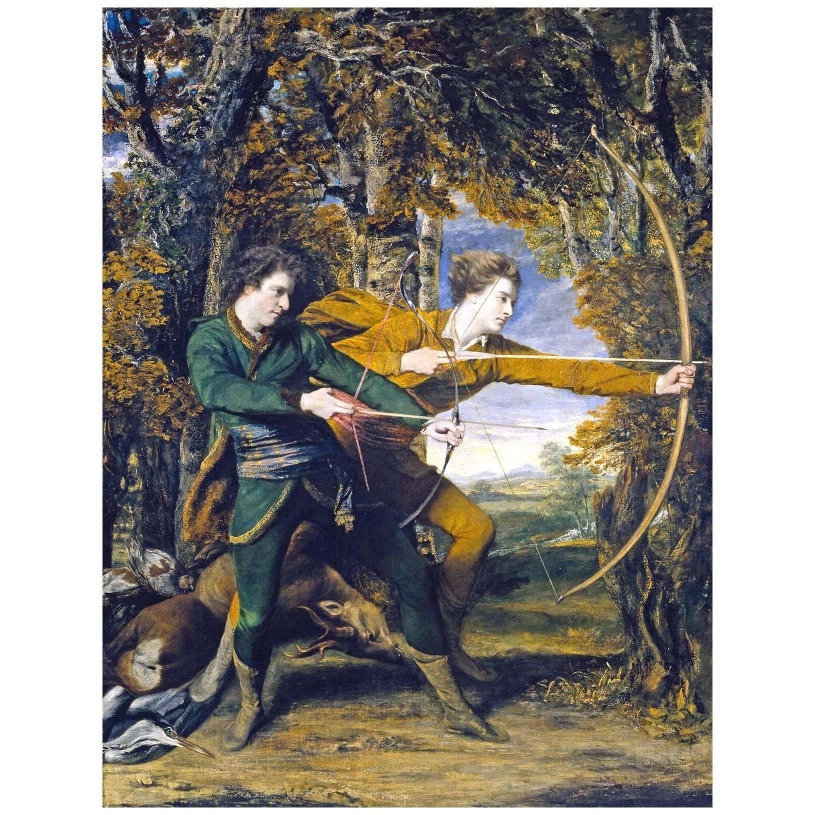  Joshua Reynolds. The Archers. 1769. Tate Britain