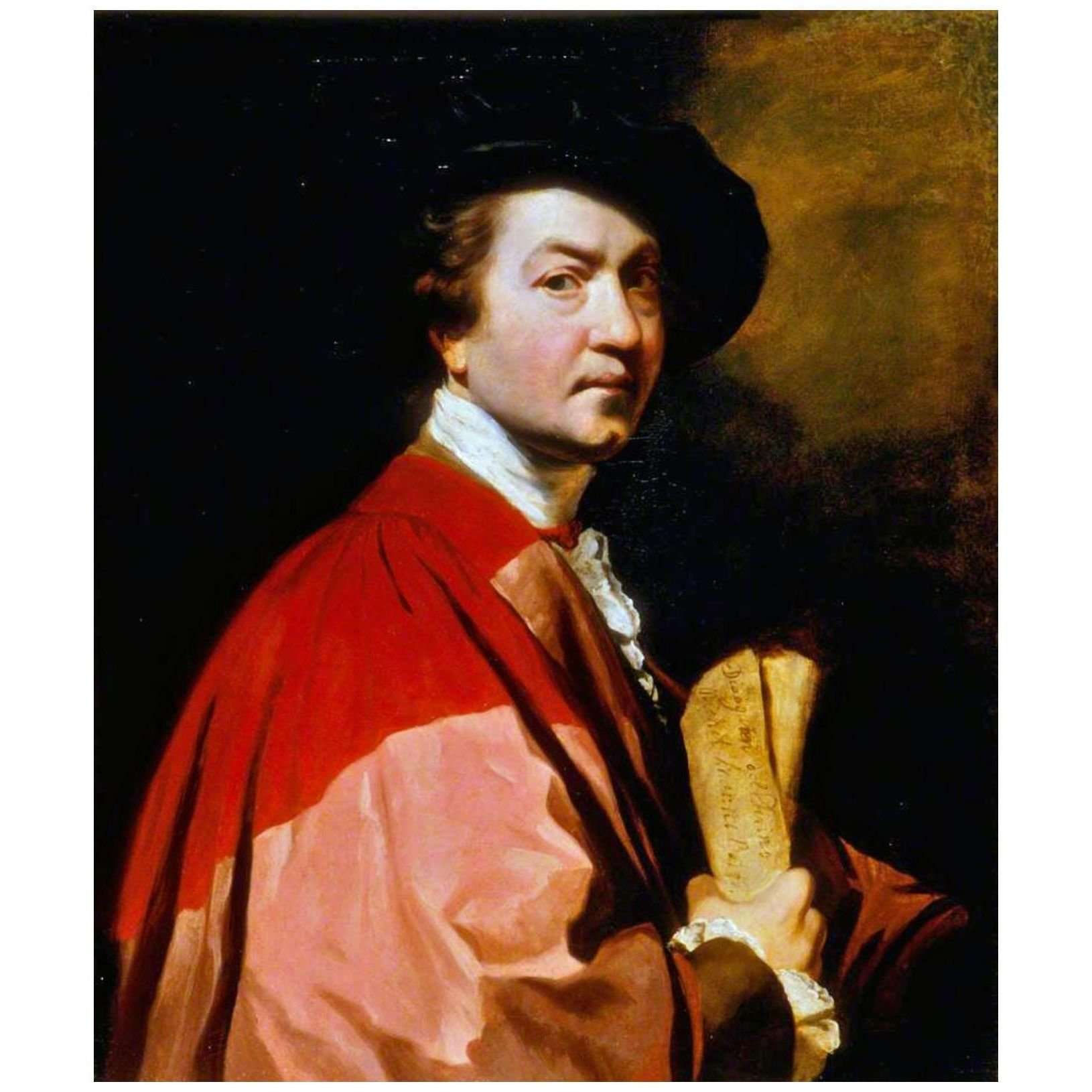  Joshua Reynolds. Self-Portrait. 1775. Galleria degli Uffizi
