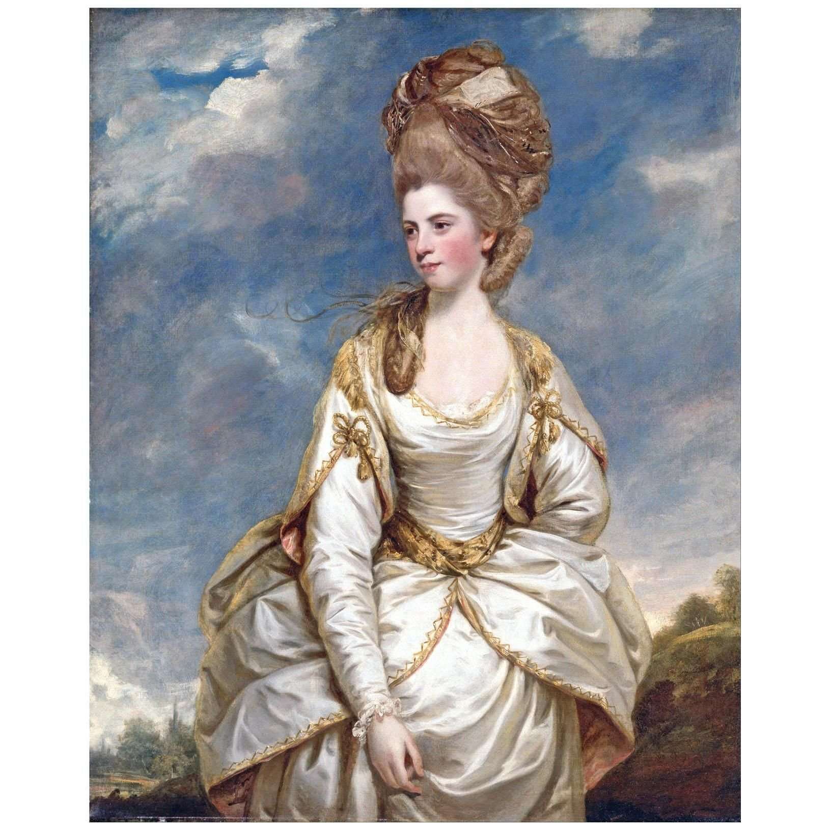 Joshua Reynolds. Sarah Campbell. 1777. Yale Center for British Art