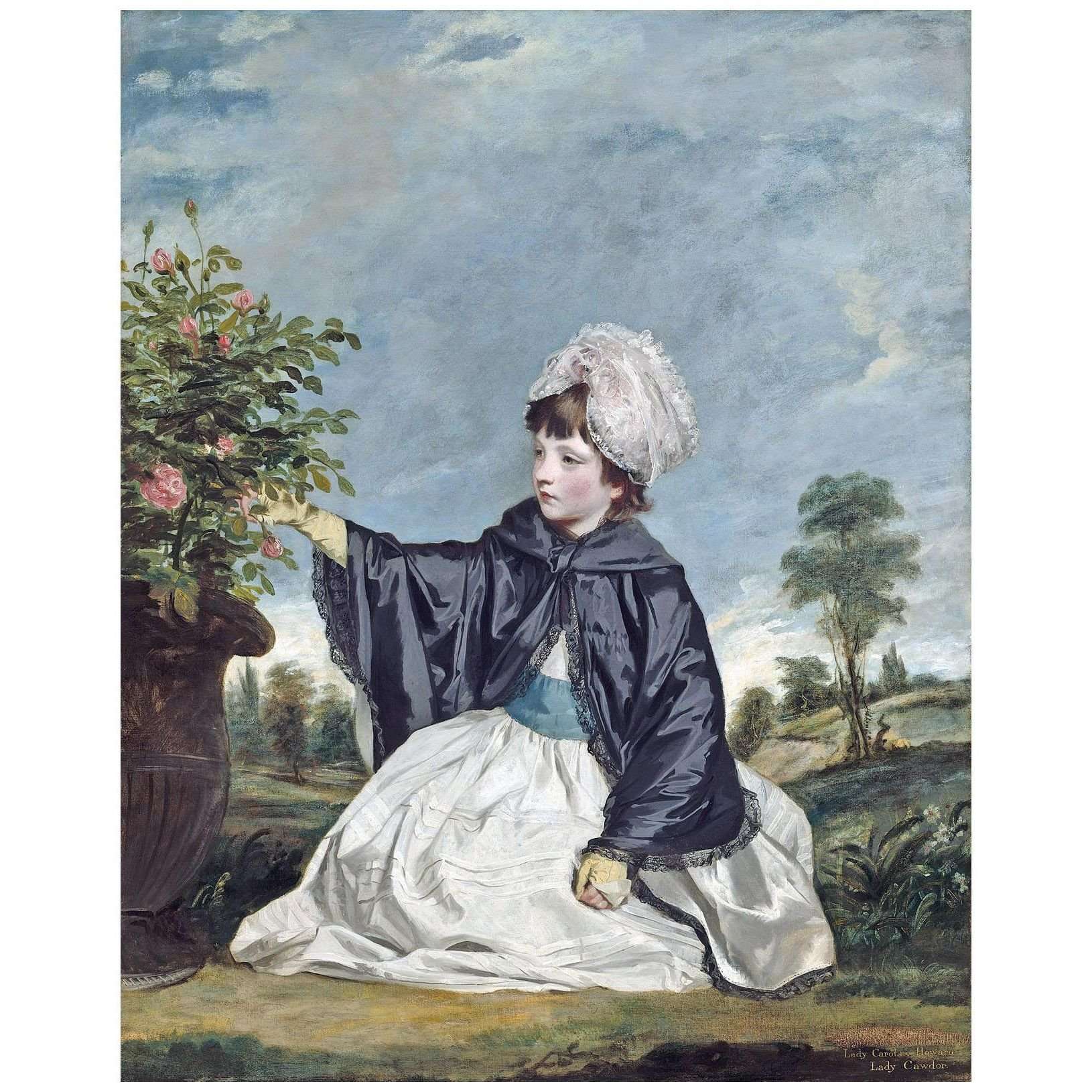 Joshua Reynolds. Lady Caroline Howard. 1778. NGA Washington