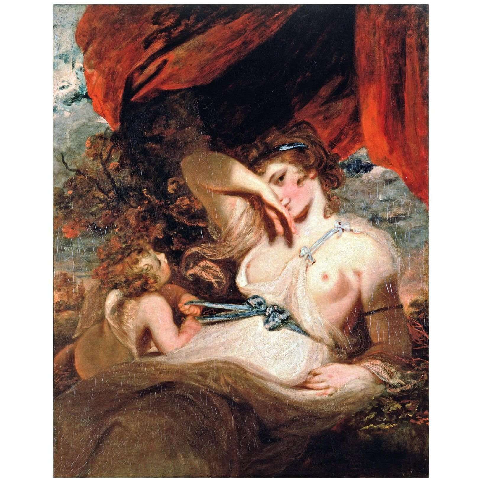  Joshua Reynolds. Cupid Untying the Zone of Venus. 1788. Hermitage Museum