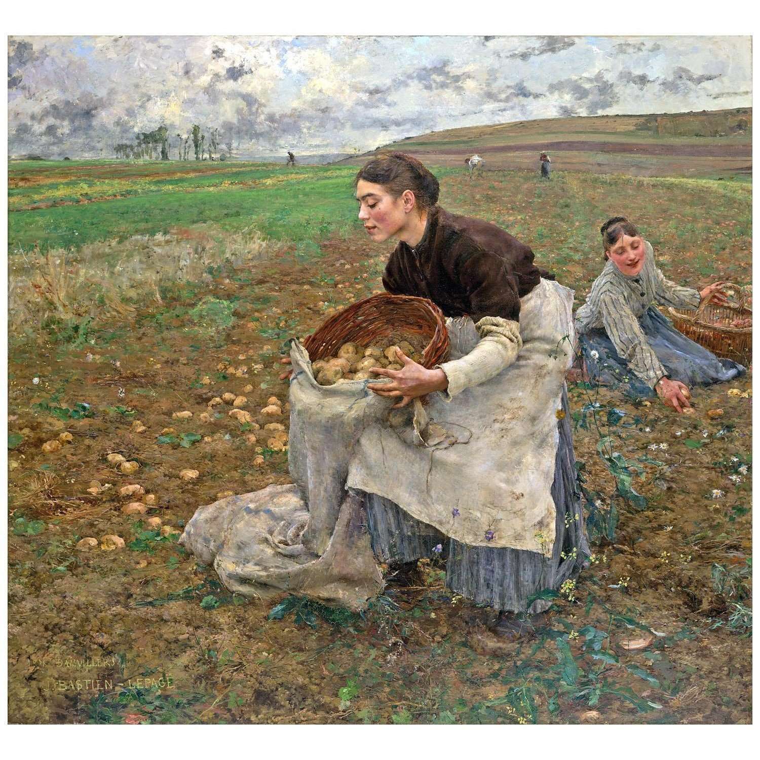  -Jules Bastien-Lepage. Octobre. 1878. NGV Melbourne