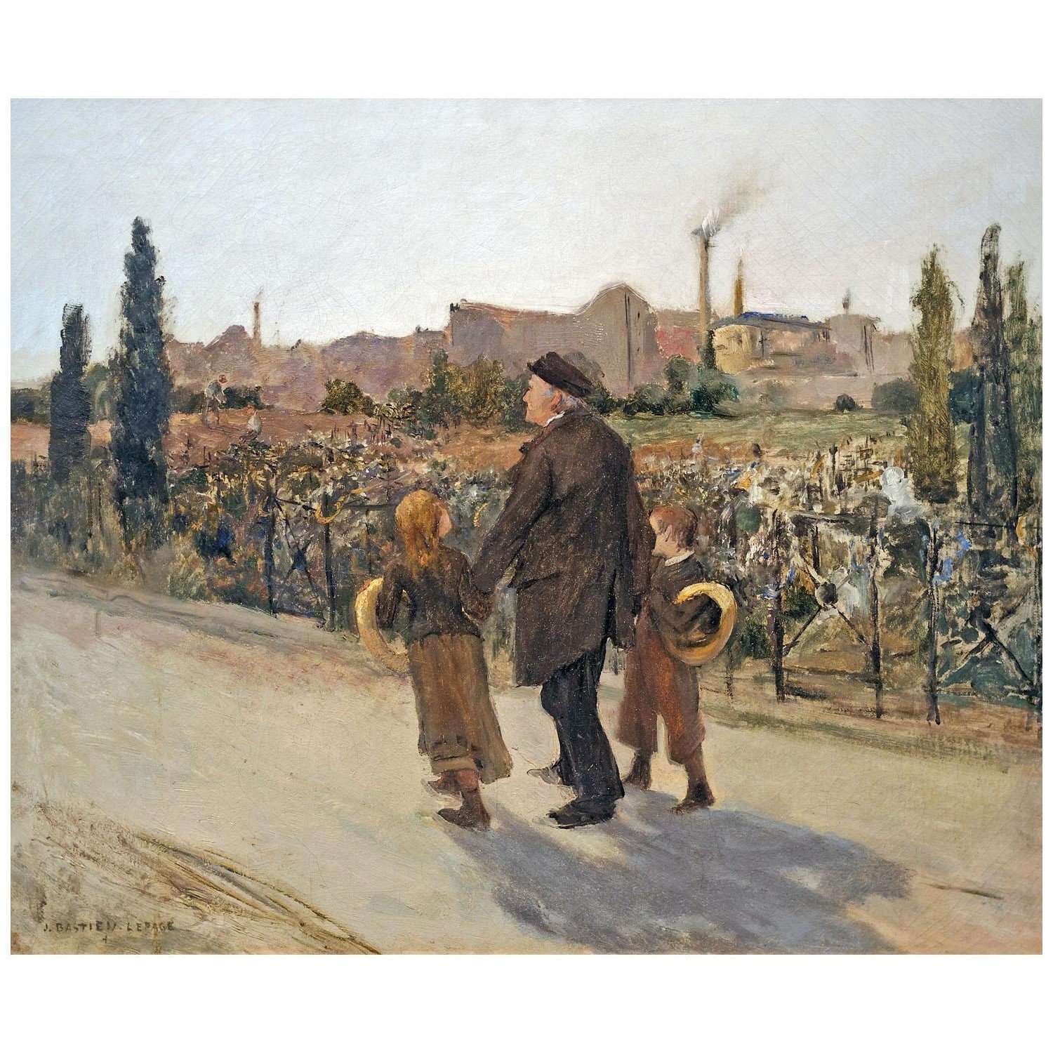  -Jules Bastien-Lepage. La Toussaint. 1878. MNG Budapest