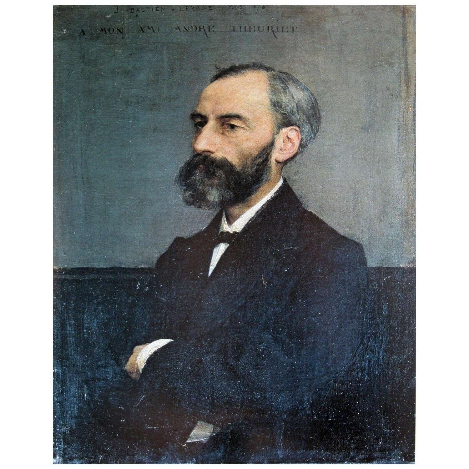  -Jules Bastien-Lepage. Andre Theuriet. 1878. MBA de Tours