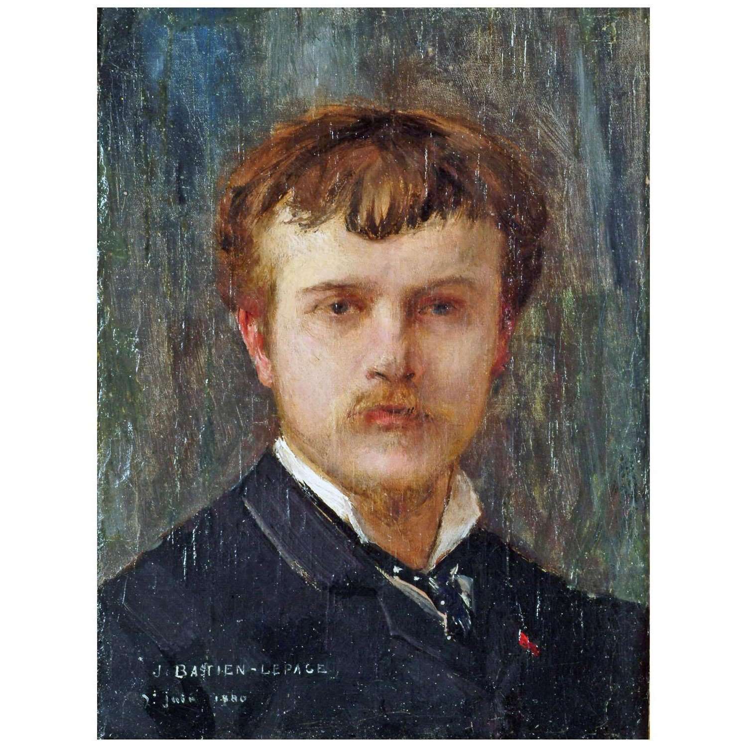  -Jules Bastien-Lepage. Autoportrait. 1880. Musee Bastien-Lepage Montmedy