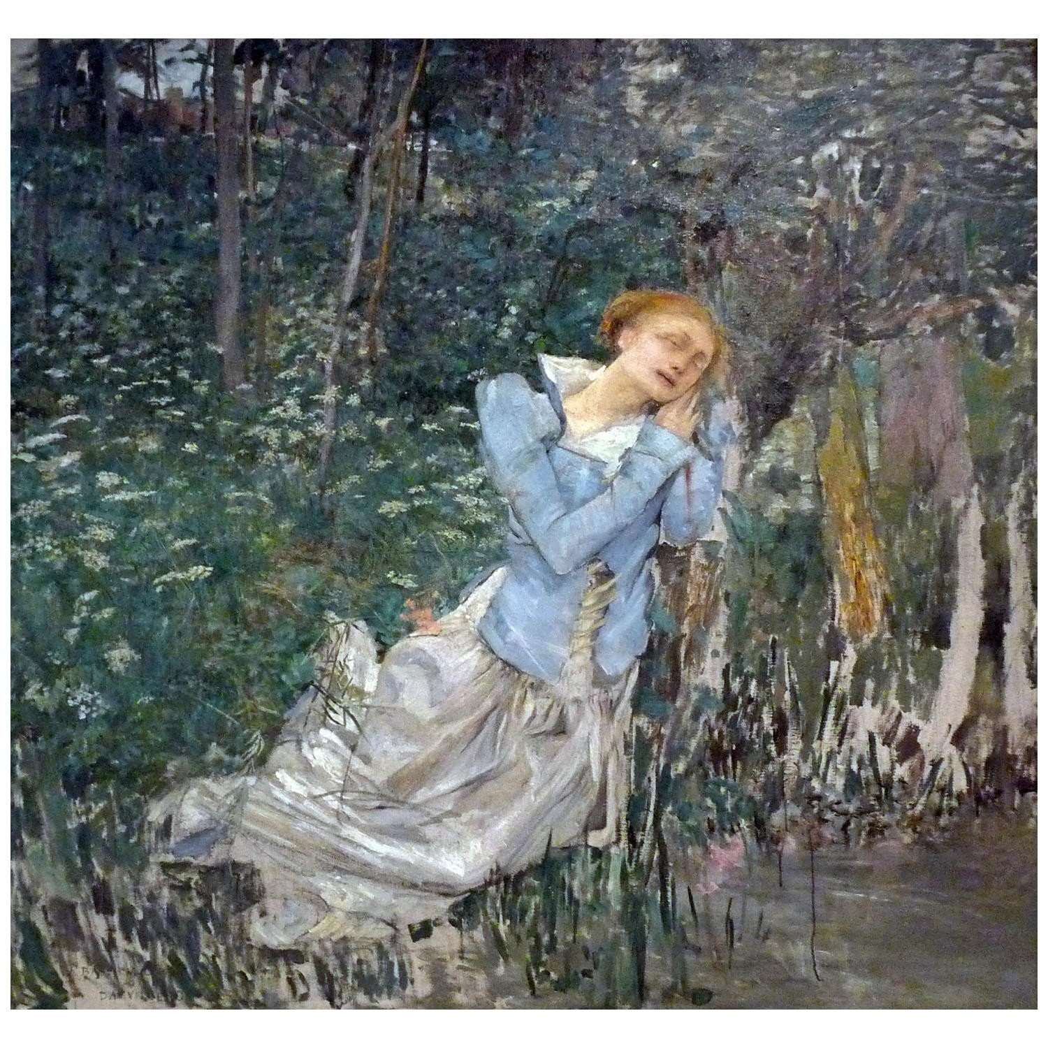 -Jules Bastien-Lepage. Ophelie. 1881. MBA de Nancy