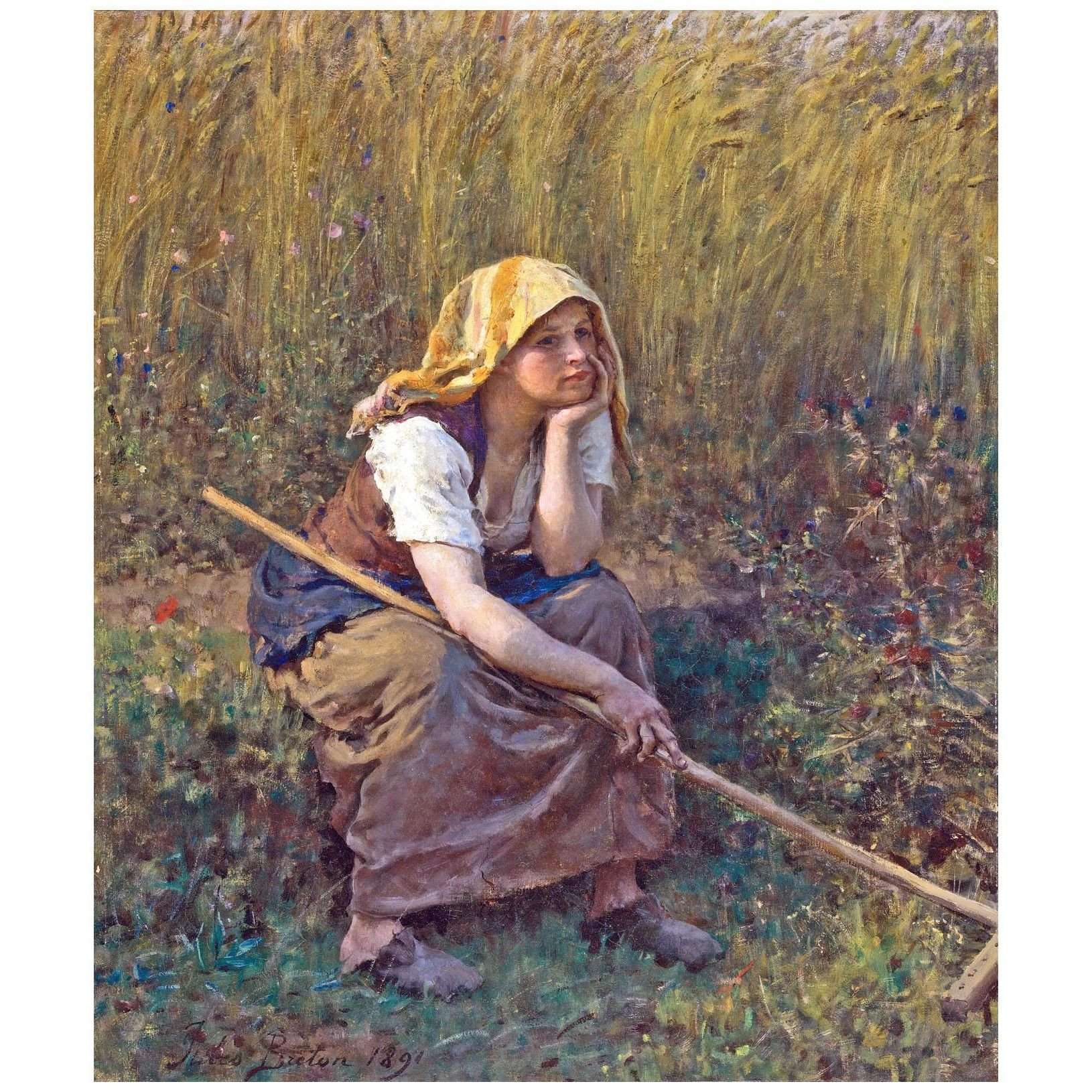  Jules Breton. LEte. 1891. Private collection