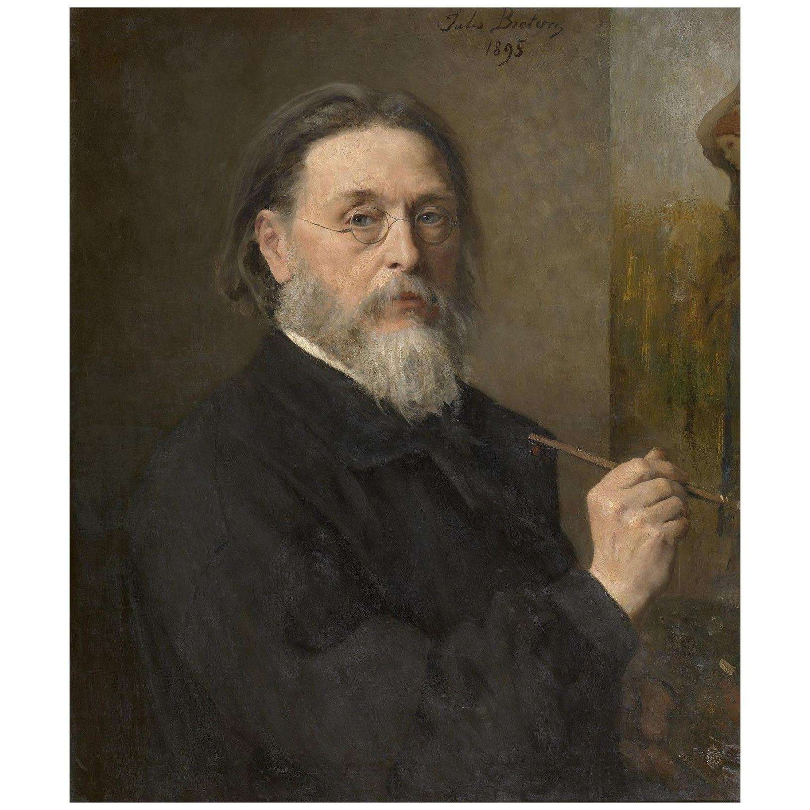 Jules Breton. Autoportrait. 1895. KMSKA Antwerpen
