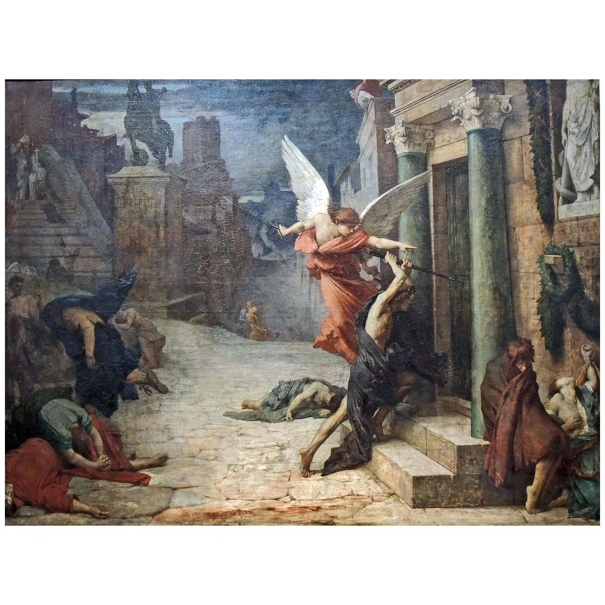 - Jules-Elie Delaunay. La peste ? Rome. 1869. Musee dOrsay Paris