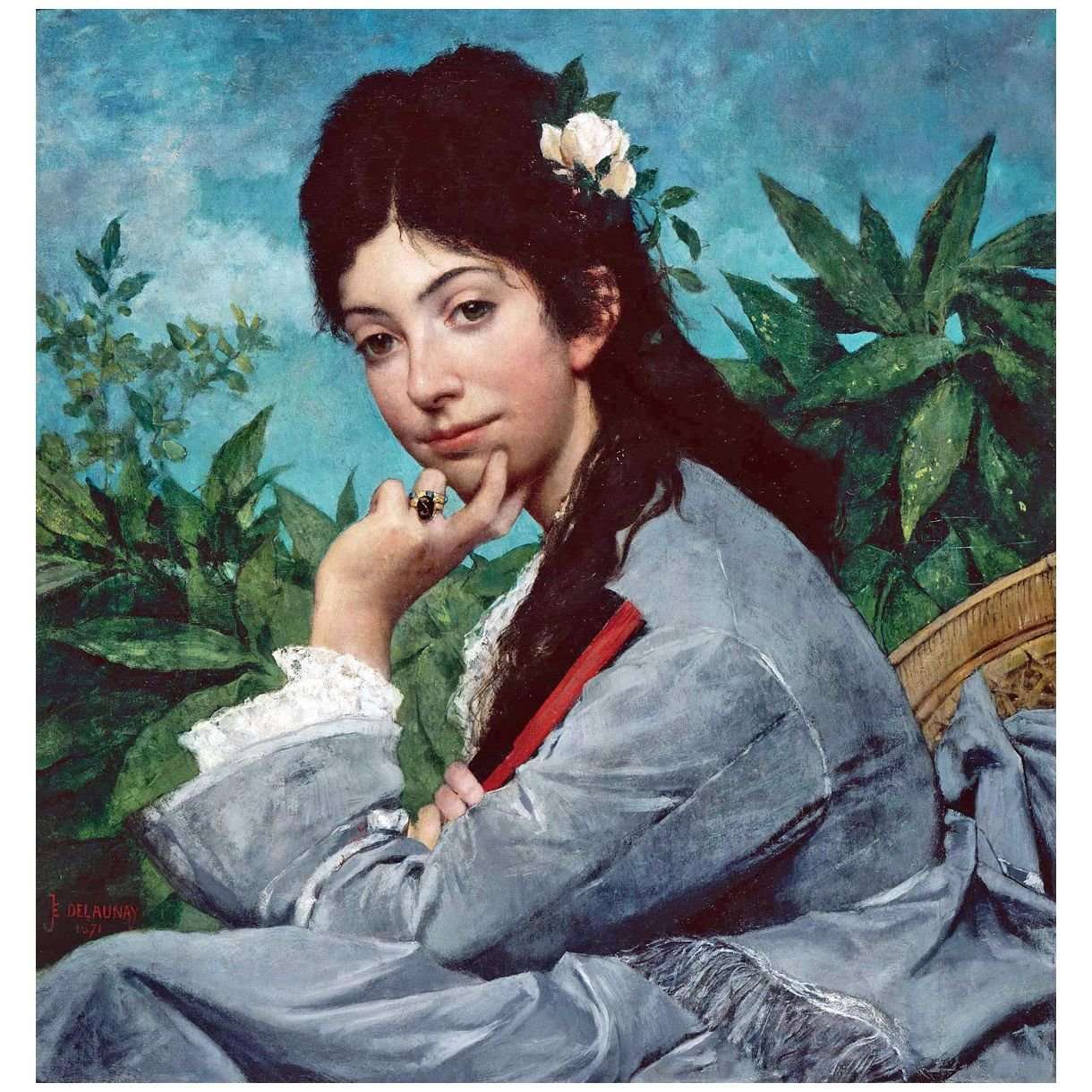 - Jules-Elie Delaunay. St?phanie Brousset. 1871. Musee dArts de Nantes