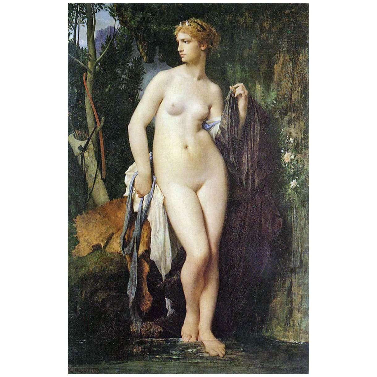 - Jules-Elie Delaunay. Diana. 1872. Musee dOrsay Paris
