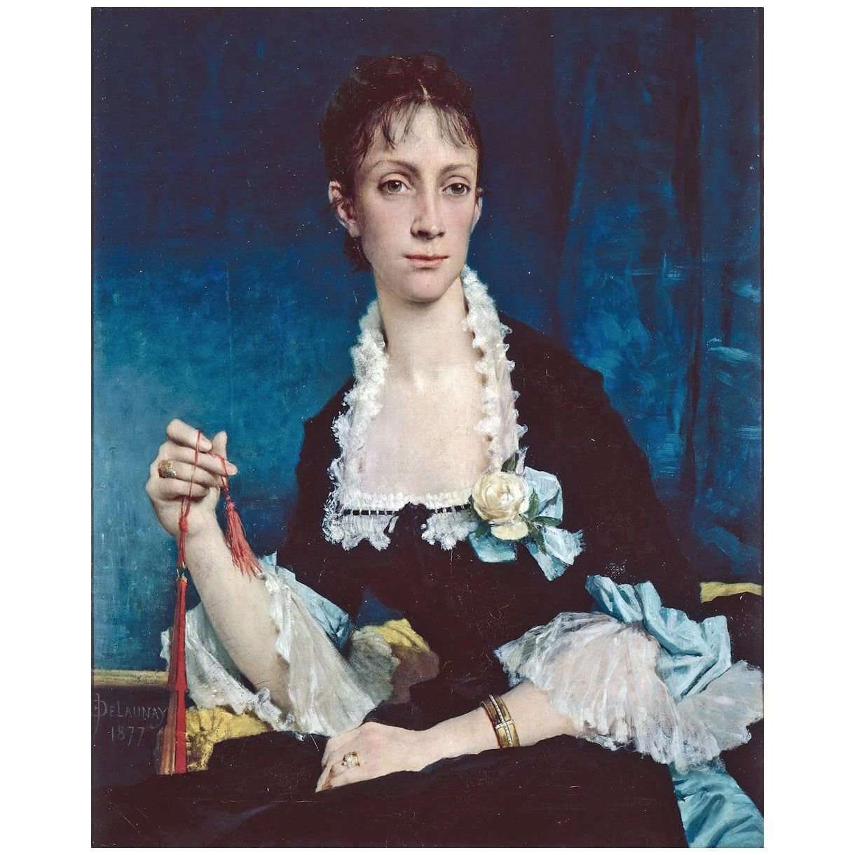 - Jules-Elie Delaunay. Madame Raul-Andre Philippe. 1877. Musee dArts de Nantes