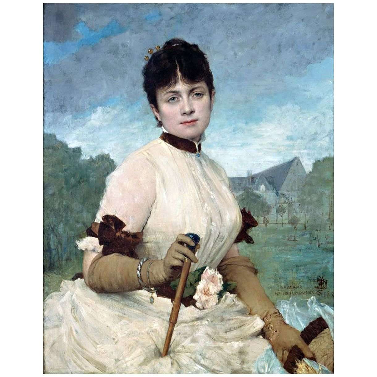 - Jules-Elie Delaunay. Madame Marie Toulmouche. 1884. Musee dArts de Nantes