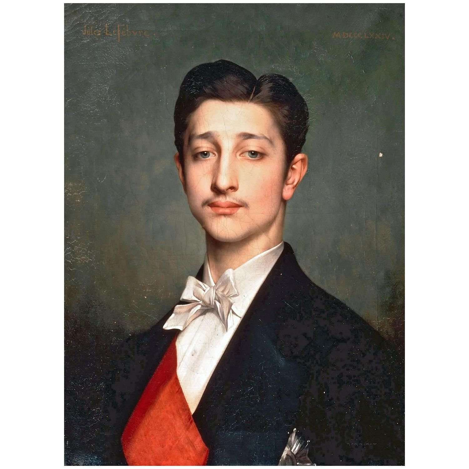 Jules Lefebvre. Louis-Napol?on Bonaparte. 1874. Chateau de Versailles
