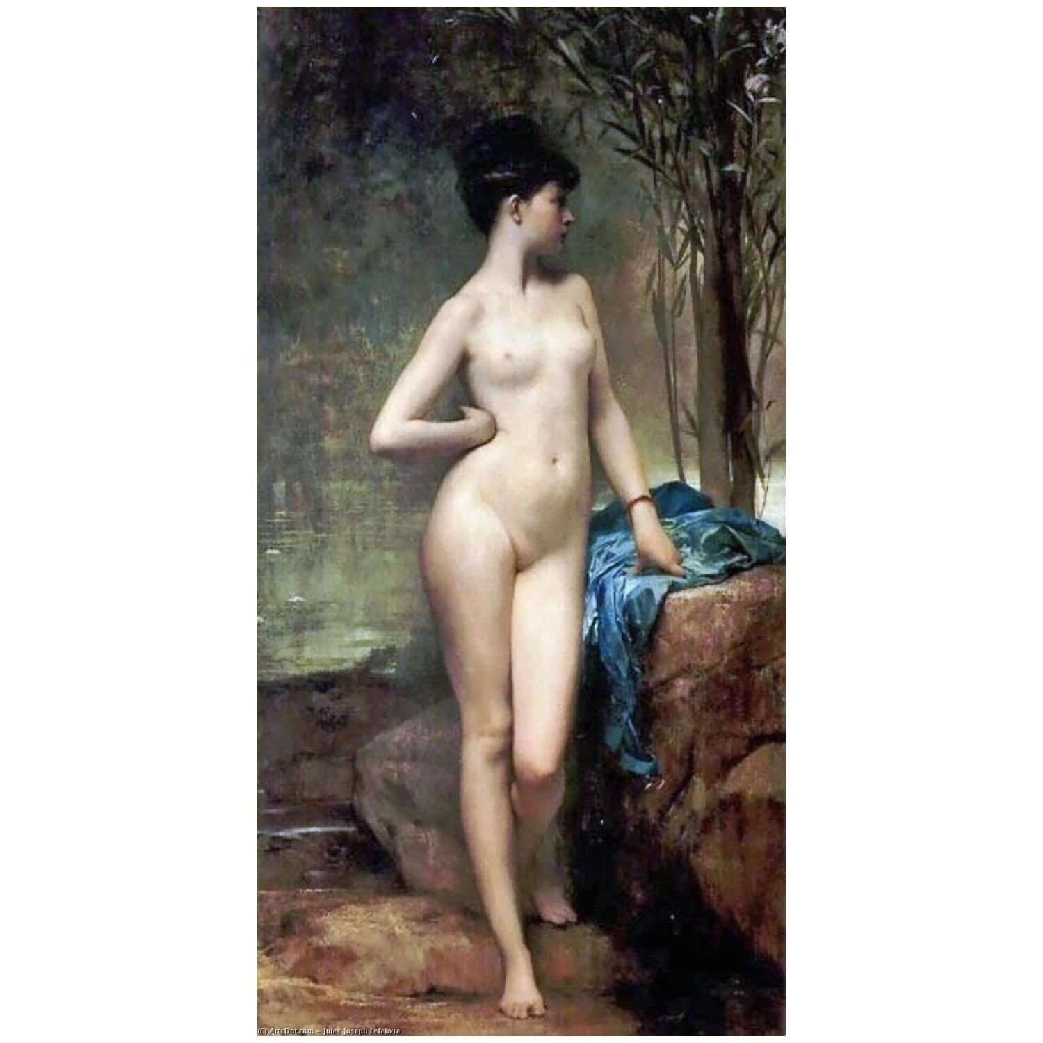  Jules Lefebvre. Chloe. 1875. National Gallery Melbourne