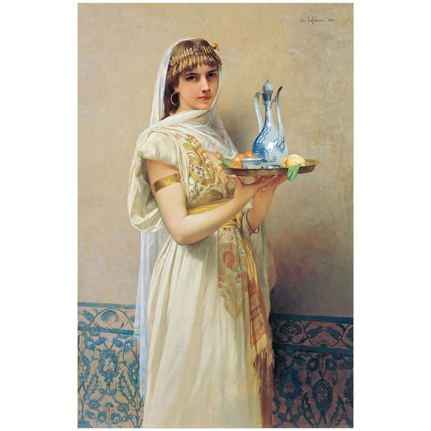  Jules Lefebvre. Servant. 1880. Pera Museum Istanbul
