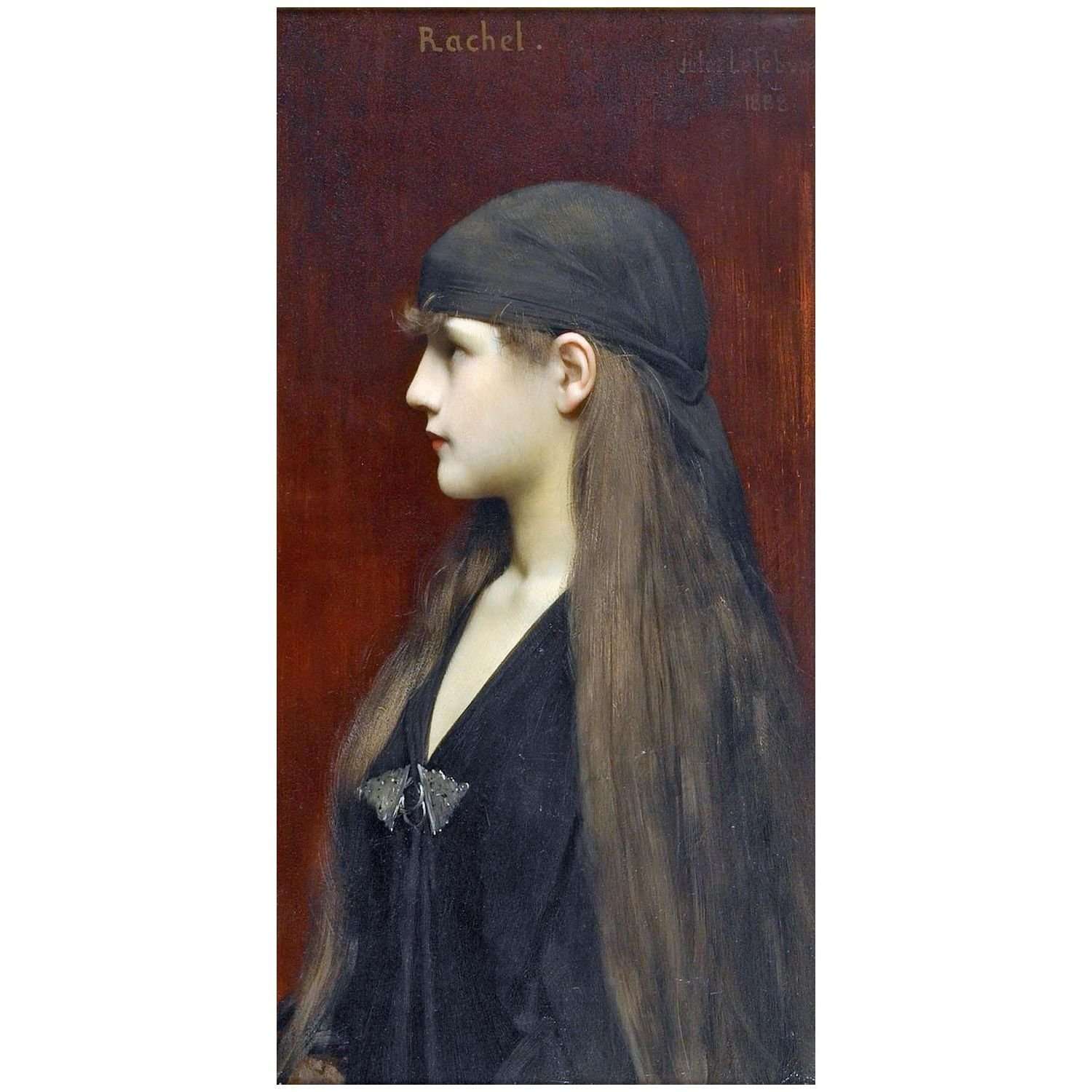  Jules Lefebvre. Rachel. 1888. Private collection