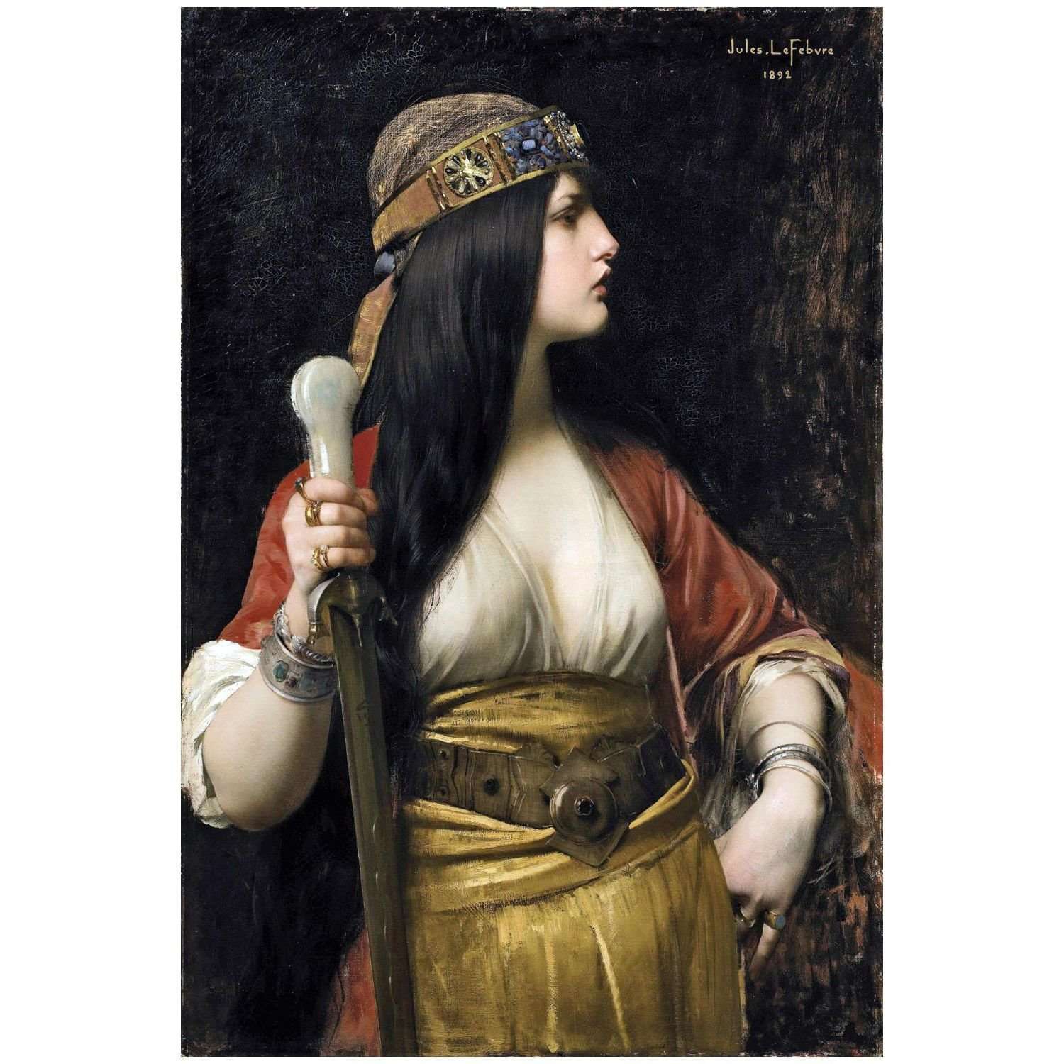  Jules Lefebvre. Judith. 1892. Private collection