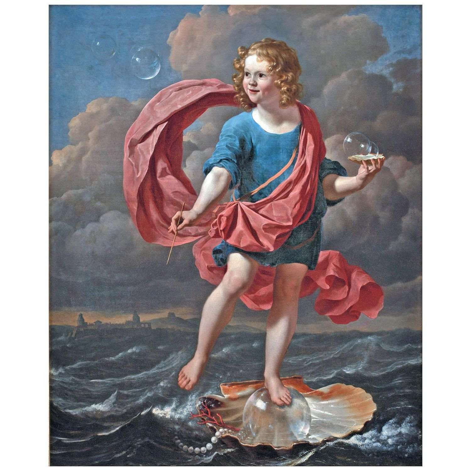  Karel Dujardin. Allegory on the Brevity of Life. 1663. SMK Copenhagen