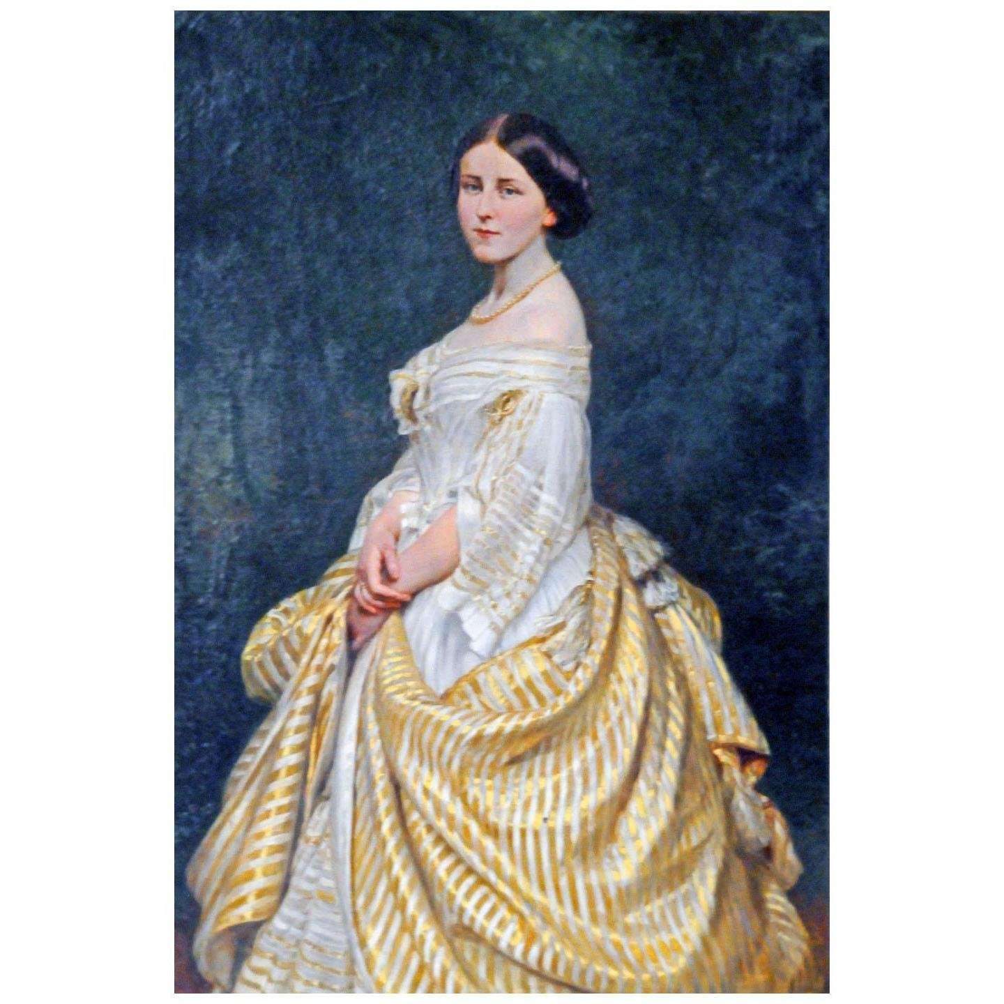   Karl Ferdinand Sohn. Stephanie Hohenzollern. 1859. Palacio da Ajuda Lisboa