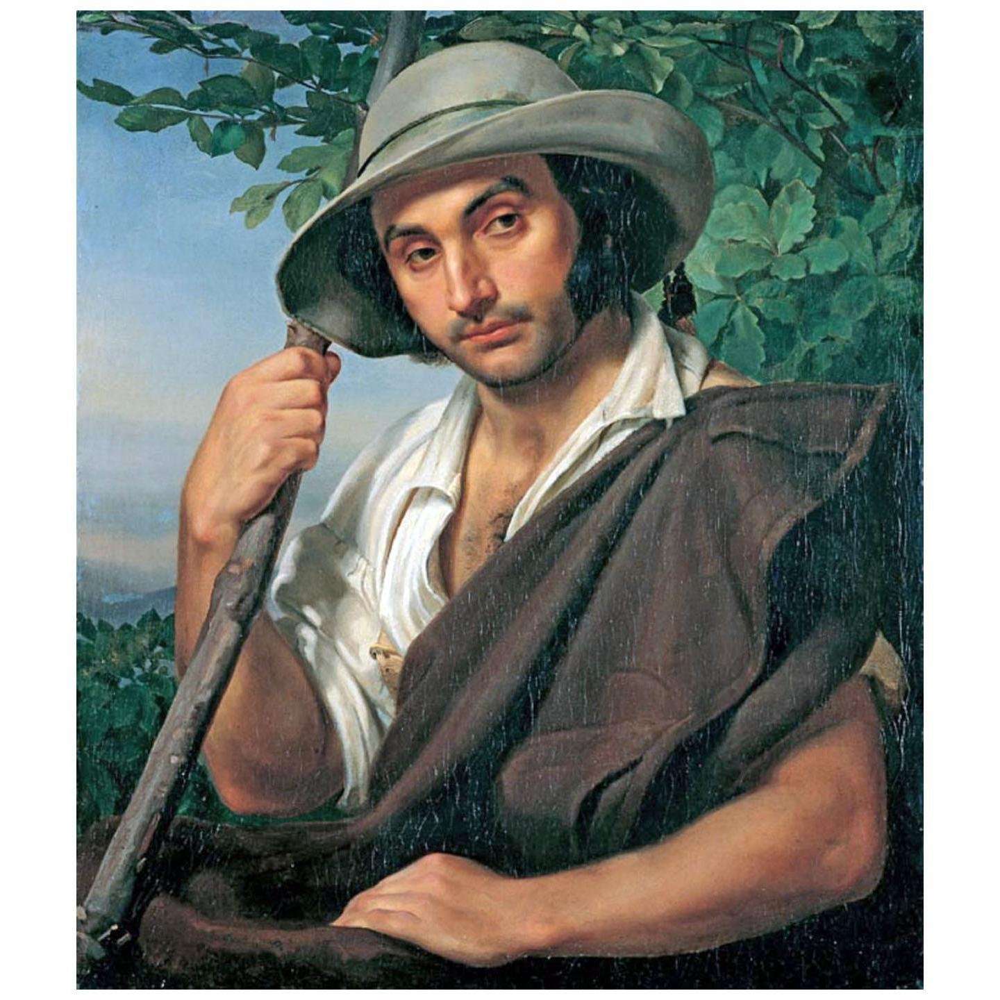   Karl Ferdinand Sohn. Ein junger Hirte. 1864. Privateigentum