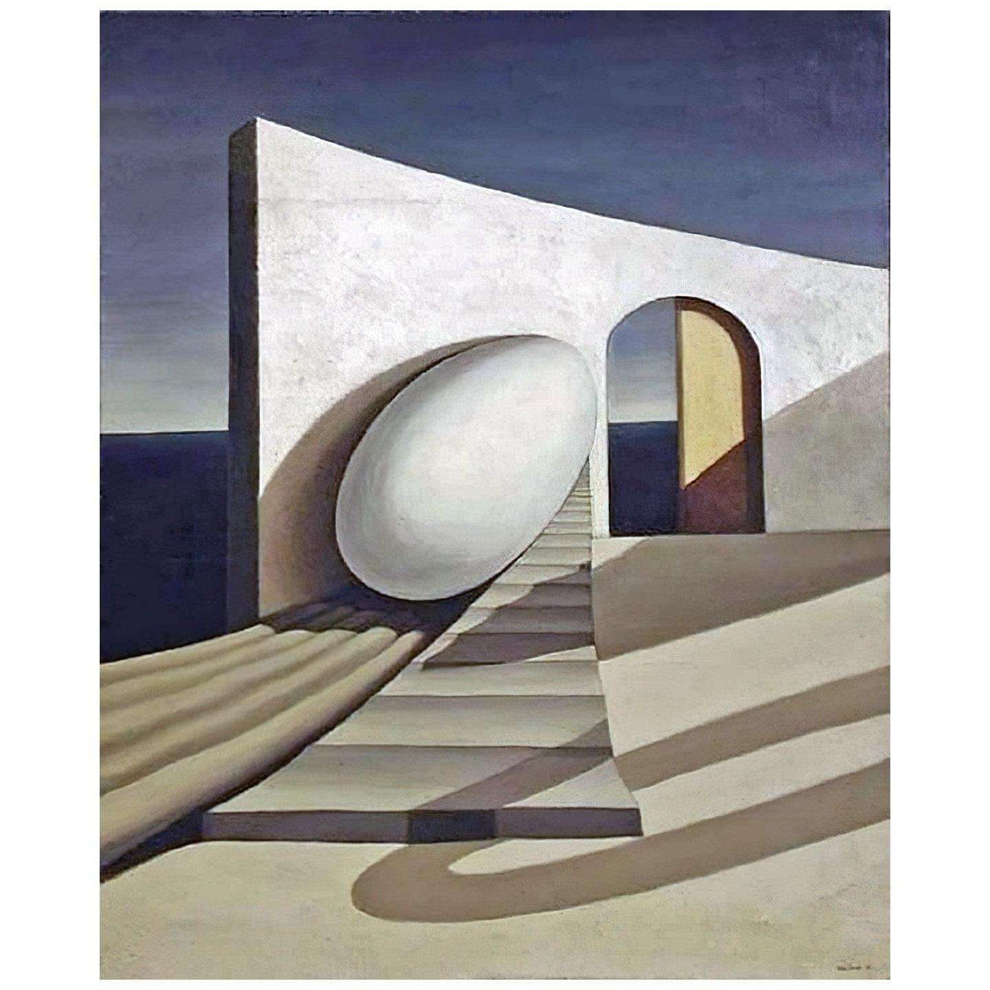  Kay Sage. My Room Has Two Doors. 1939. Mattatuck Museum, Waterbury