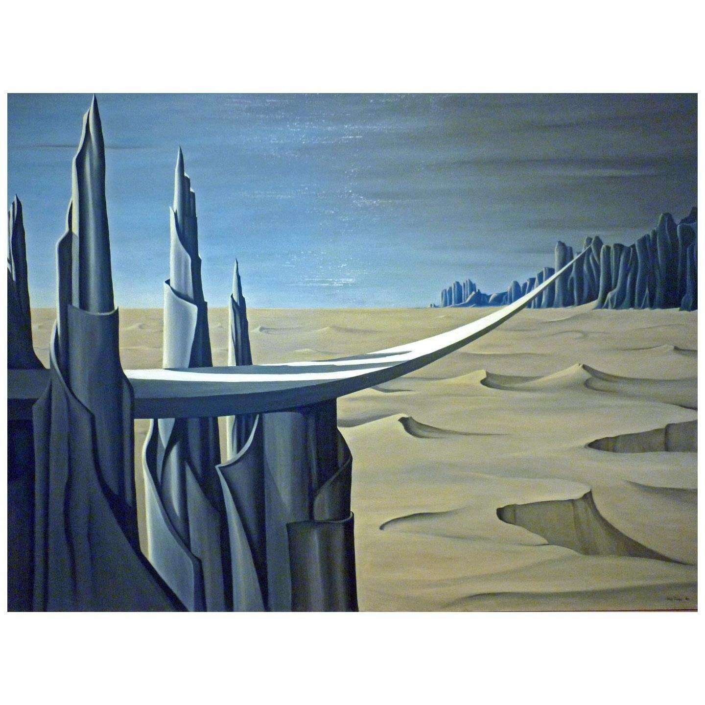  Kay Sage. Danger, Construction Ahead. 1940. Yale University Art Gallery