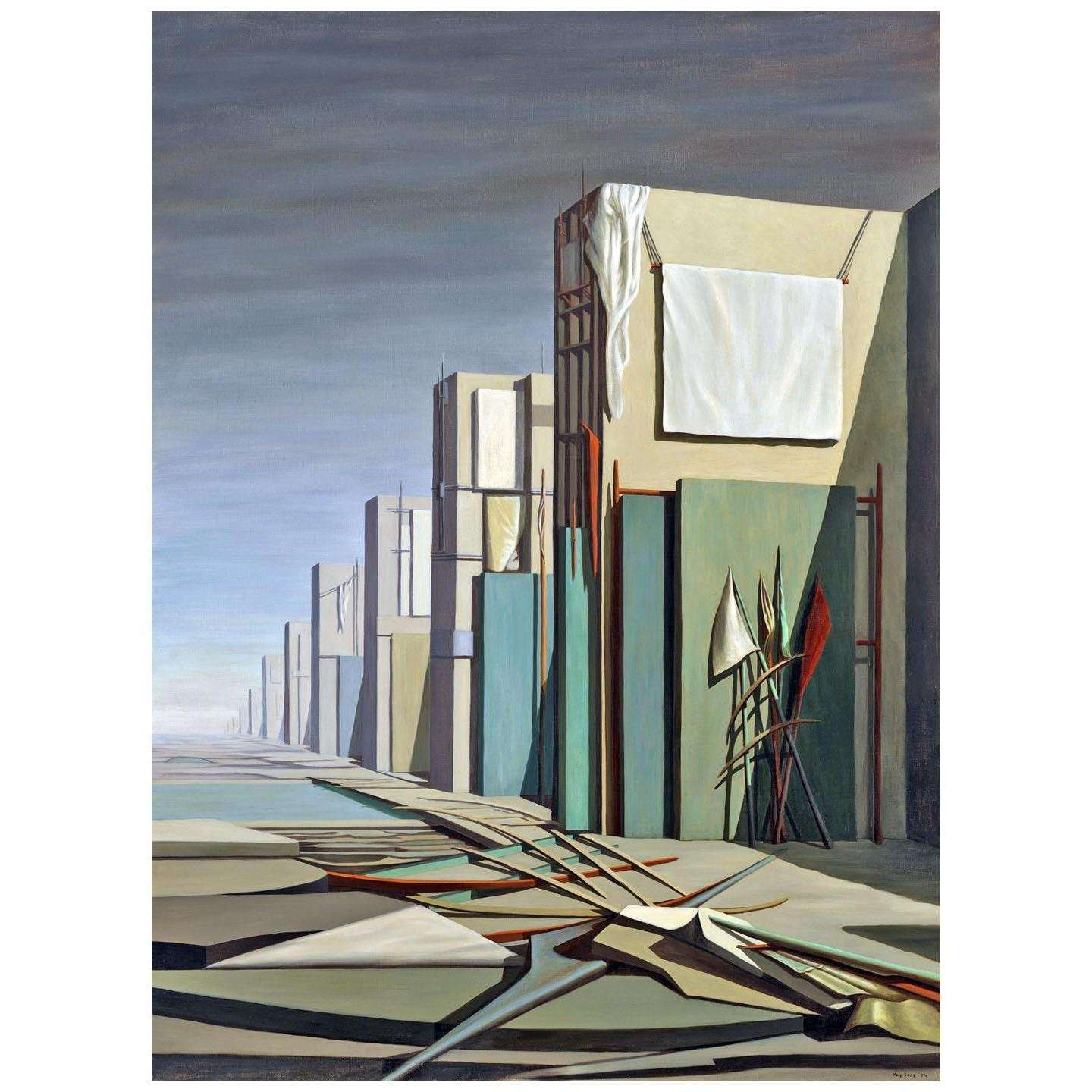  Kay Sage. No Passing. 1944. Whitney Museum of American Art, New York