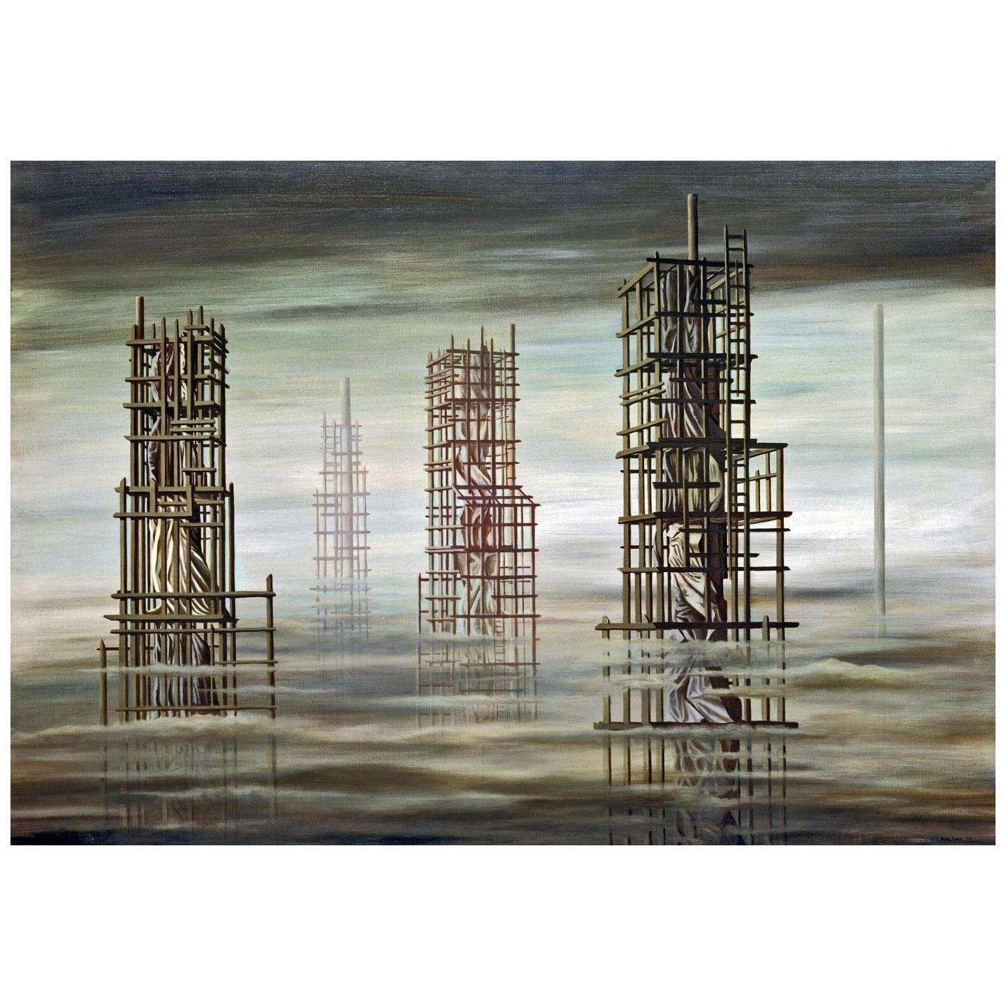  Kay Sage. Tomorrow is Never. 1955. Metropolitan Museum New York