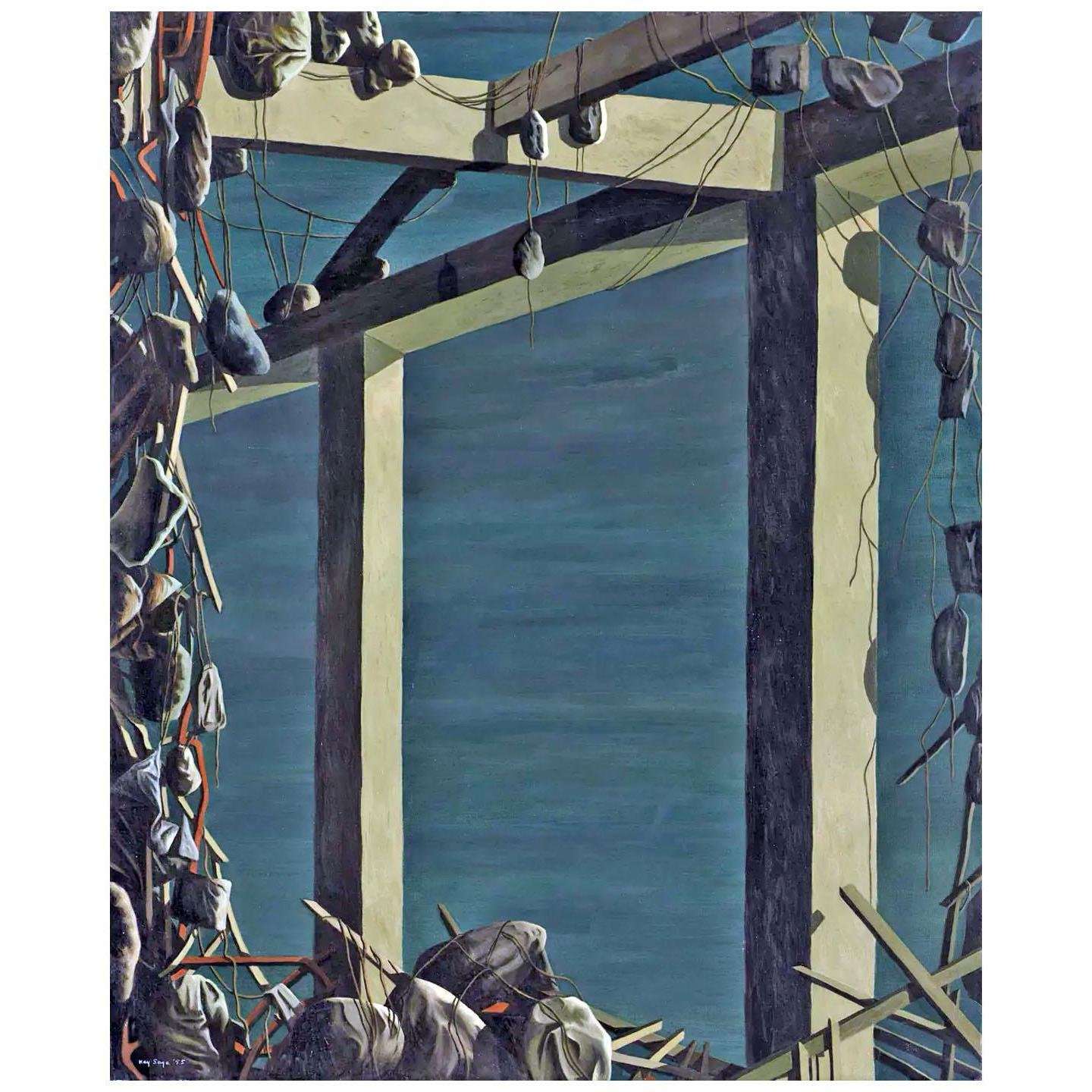  Kay Sage. The Bird in the Room. 1955. Cleveland Museum of Art