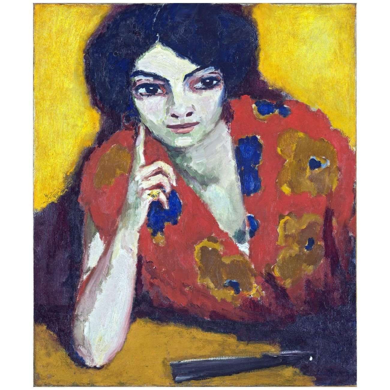   Kees van Dongen. A finger on Her Cheek. 1910. Bojimans van Beuningen Rotterdam