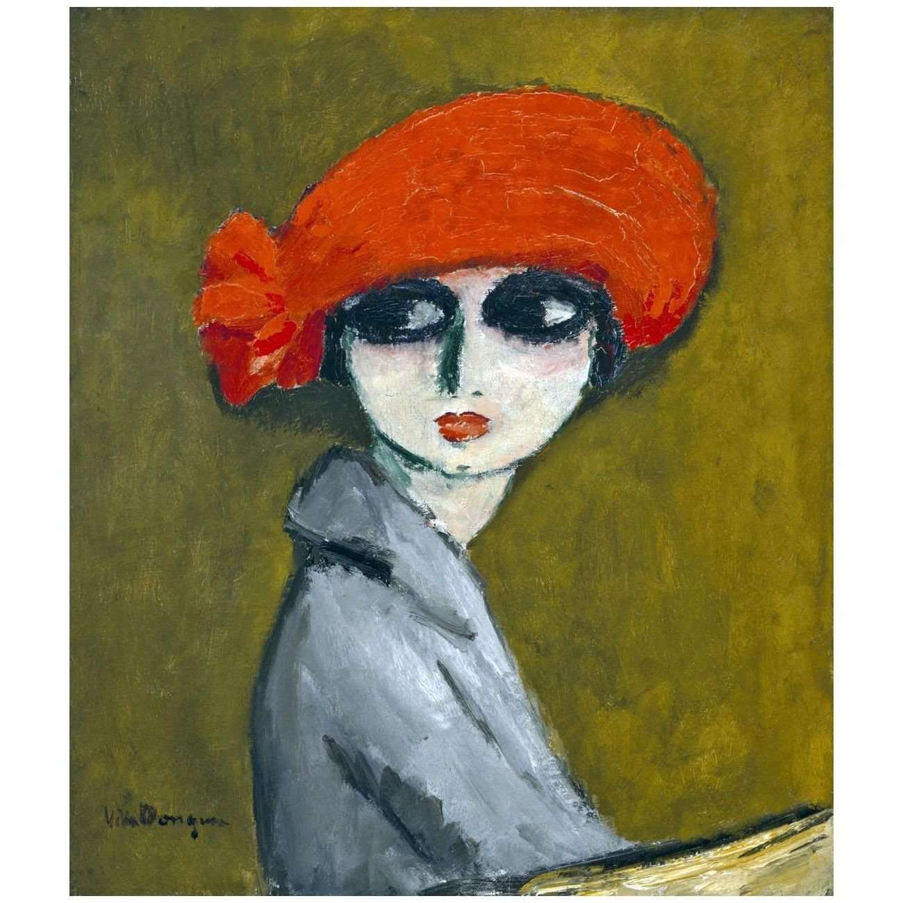   Kees van Dongen. Corn Poppy Girl. 1919. Museum of Fine Arts Houston