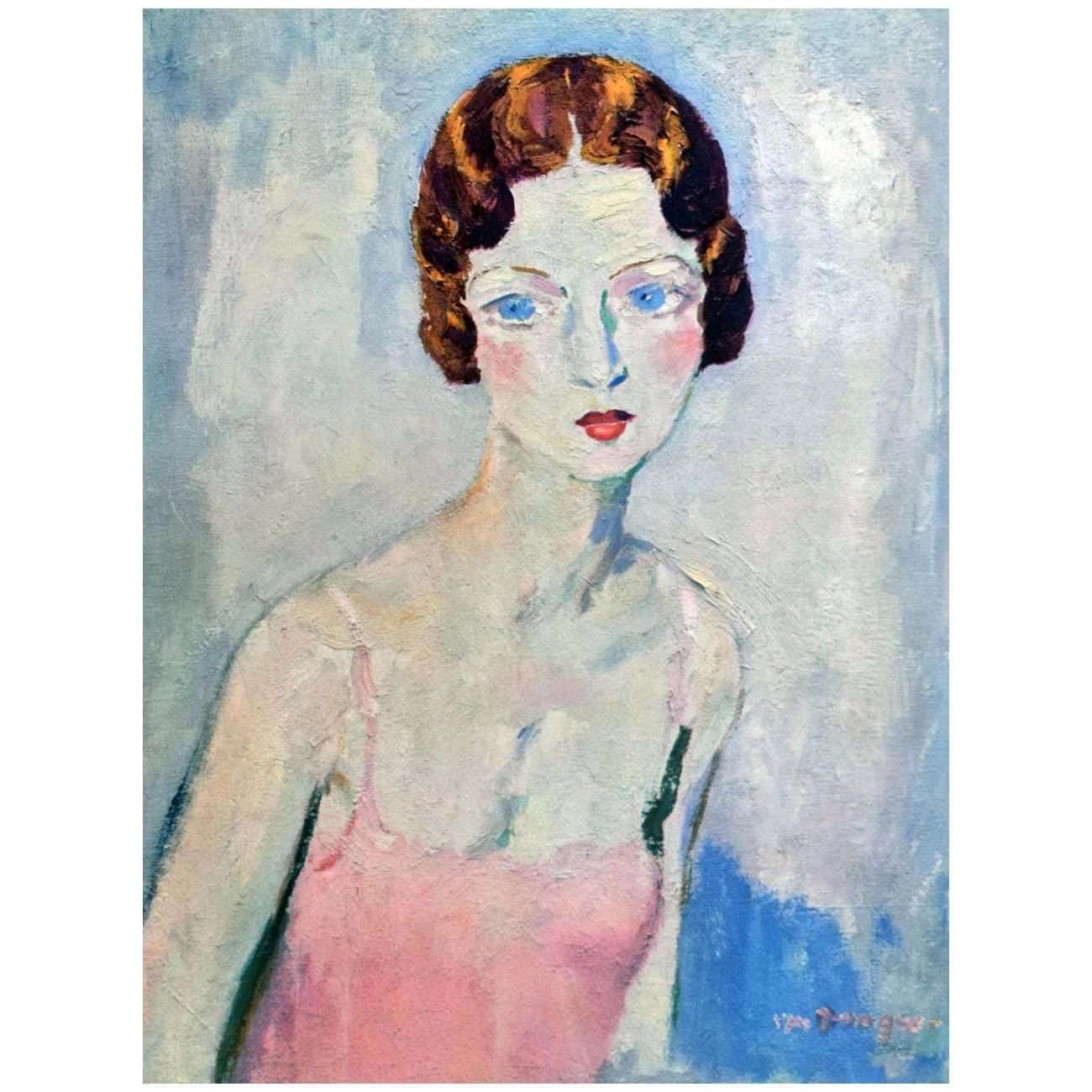   Kees van Dongen. La Chemise Rose. 1930. Private collection