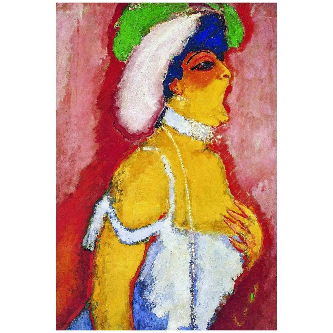   Kees van Dongen. Modjesko, Soprano Singer 1908 MoMA