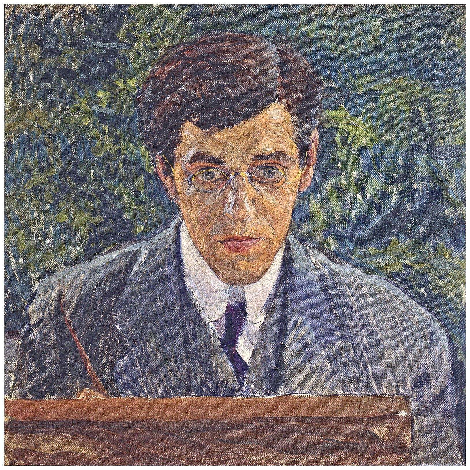 Koloman Moser. Maler Carl Otto Czeschka. 1907. Tiroler Landesmuseum Innsbruck
