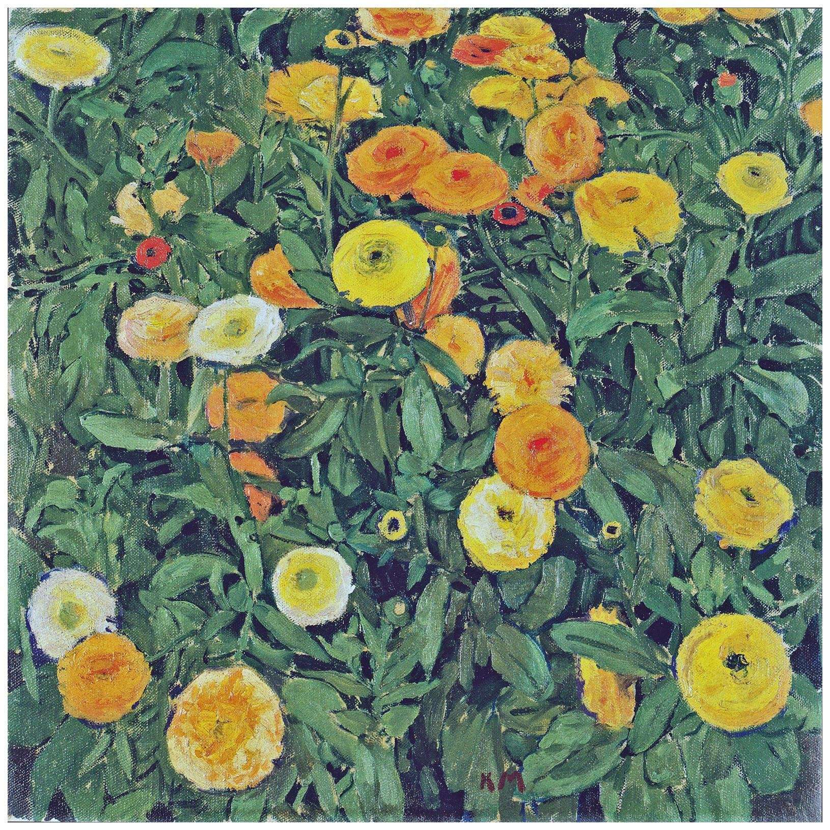  Koloman Moser. Ringelblumen. 1909. Leopold Museum Wien