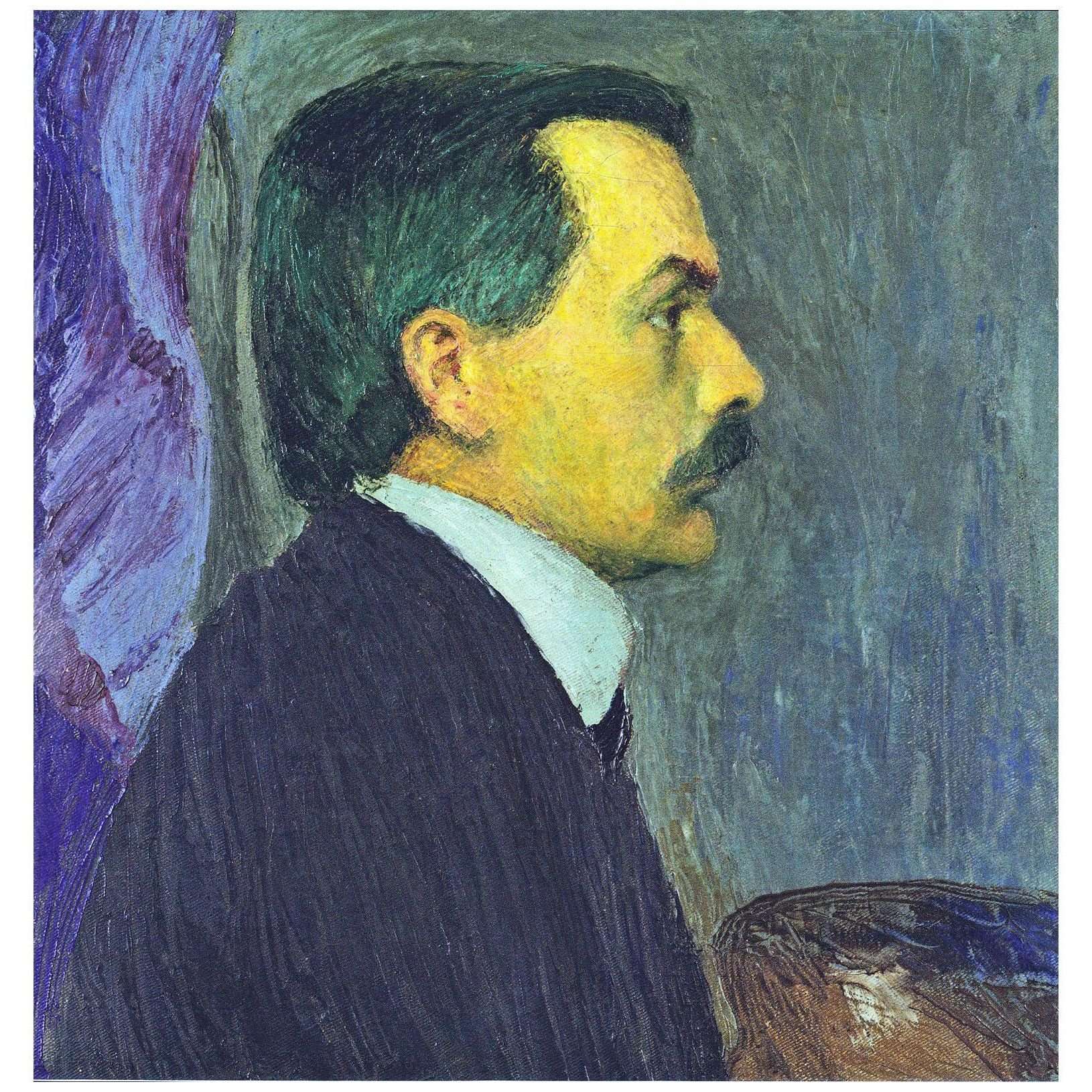  Koloman Moser. Selbstportr?t. 1910. Museum der Stadt Wien