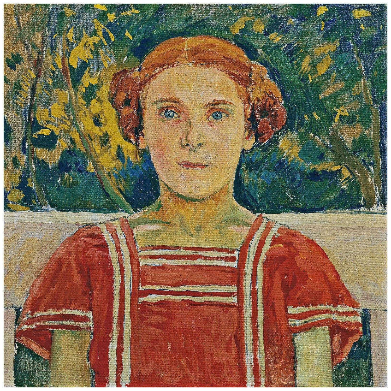  Koloman Moser. Elisabeth Steindl, Nichte des K?nstlers. 1910. Belvedere Wien